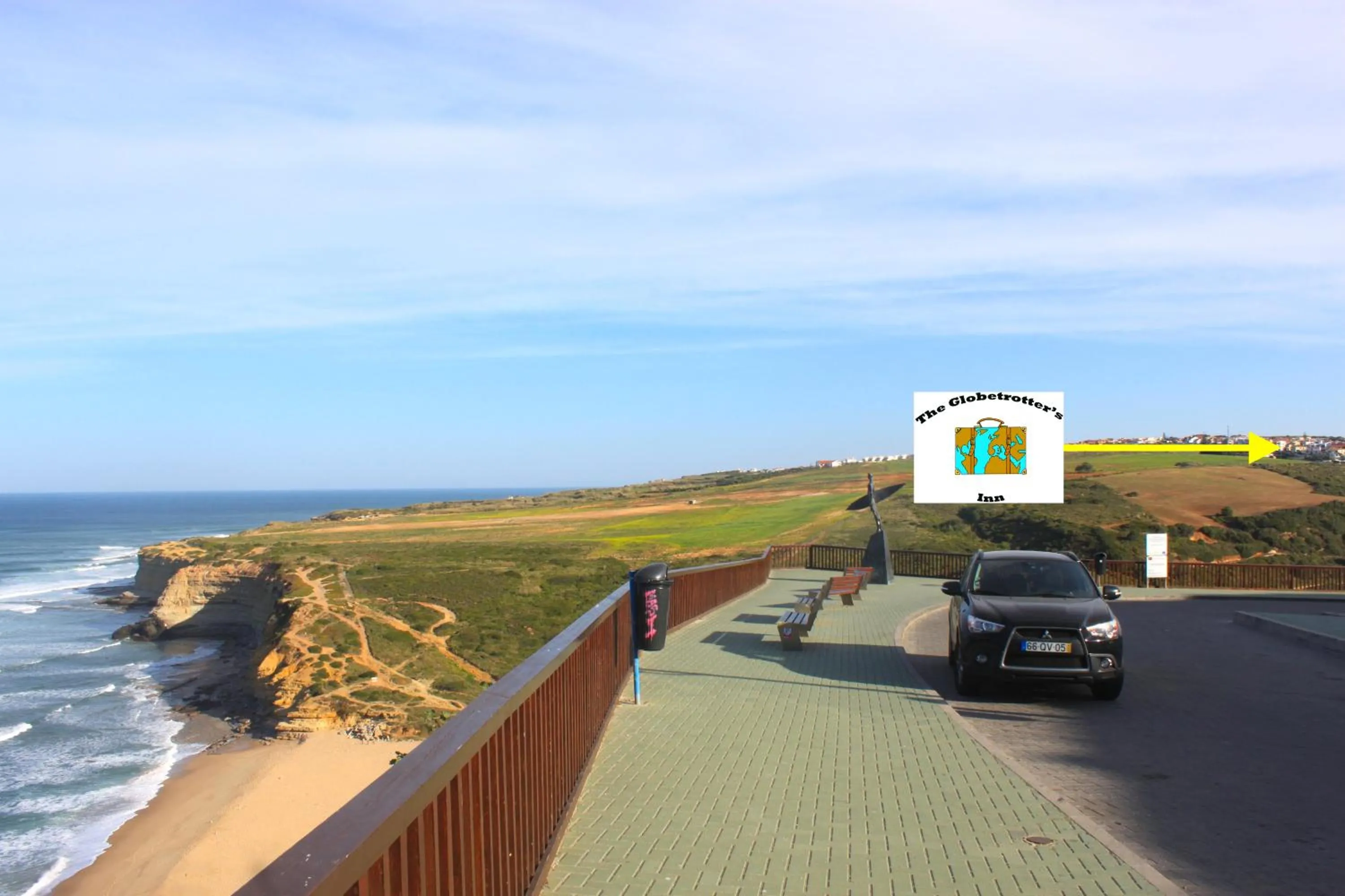 Beach in The Globetrotter's Inn