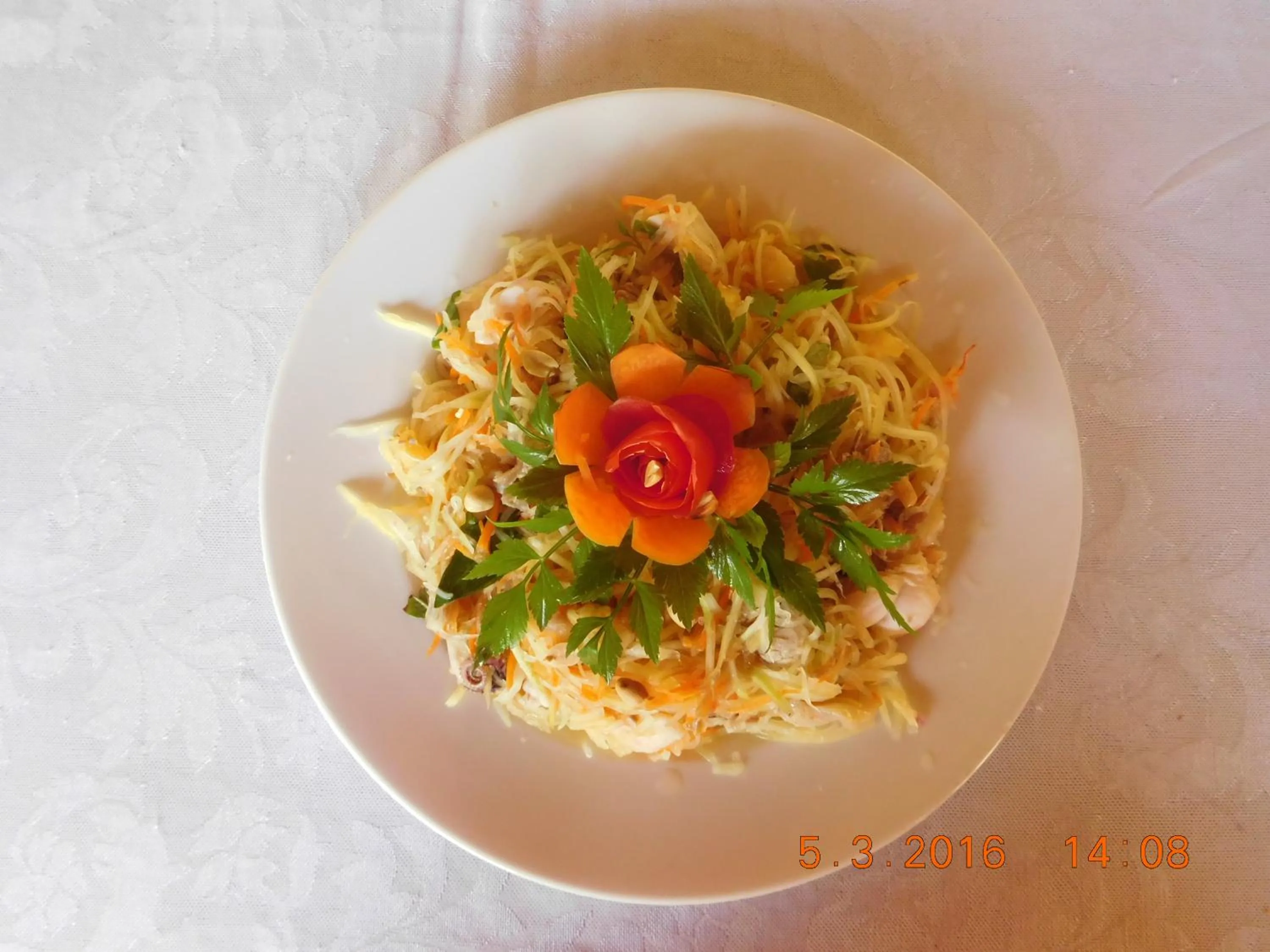 Food close-up in Mekong Ecolodge Bungalow