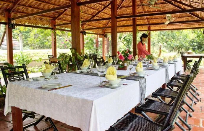 Restaurant/places to eat in Mekong Ecolodge Bungalow