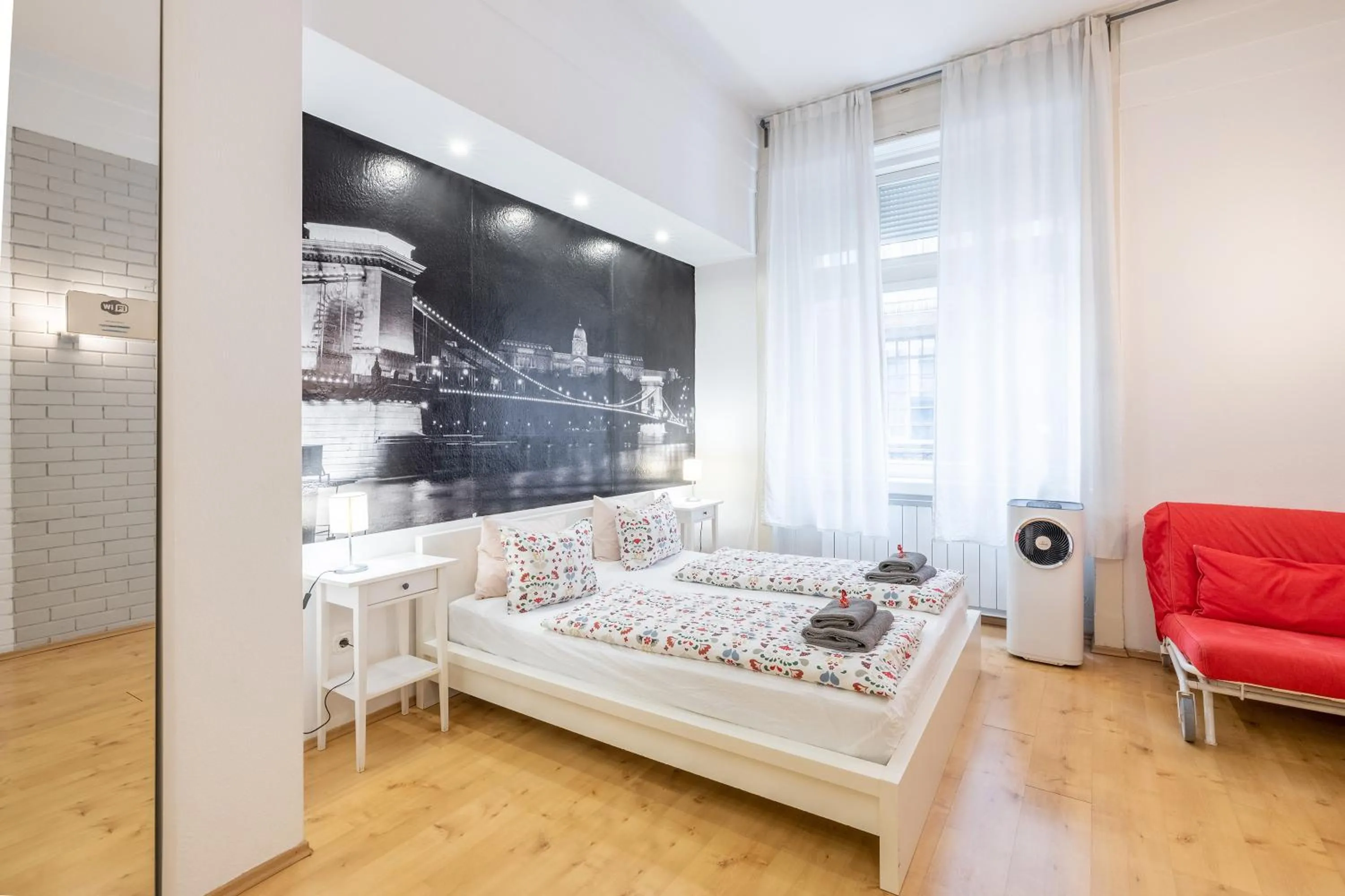 Bed in Diana Apartment On Váci Utca