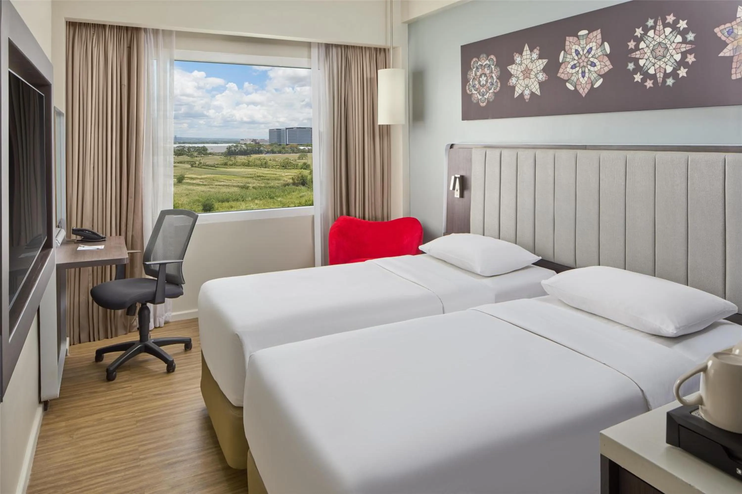 Bedroom, Bed in Park Inn By Radisson Clark