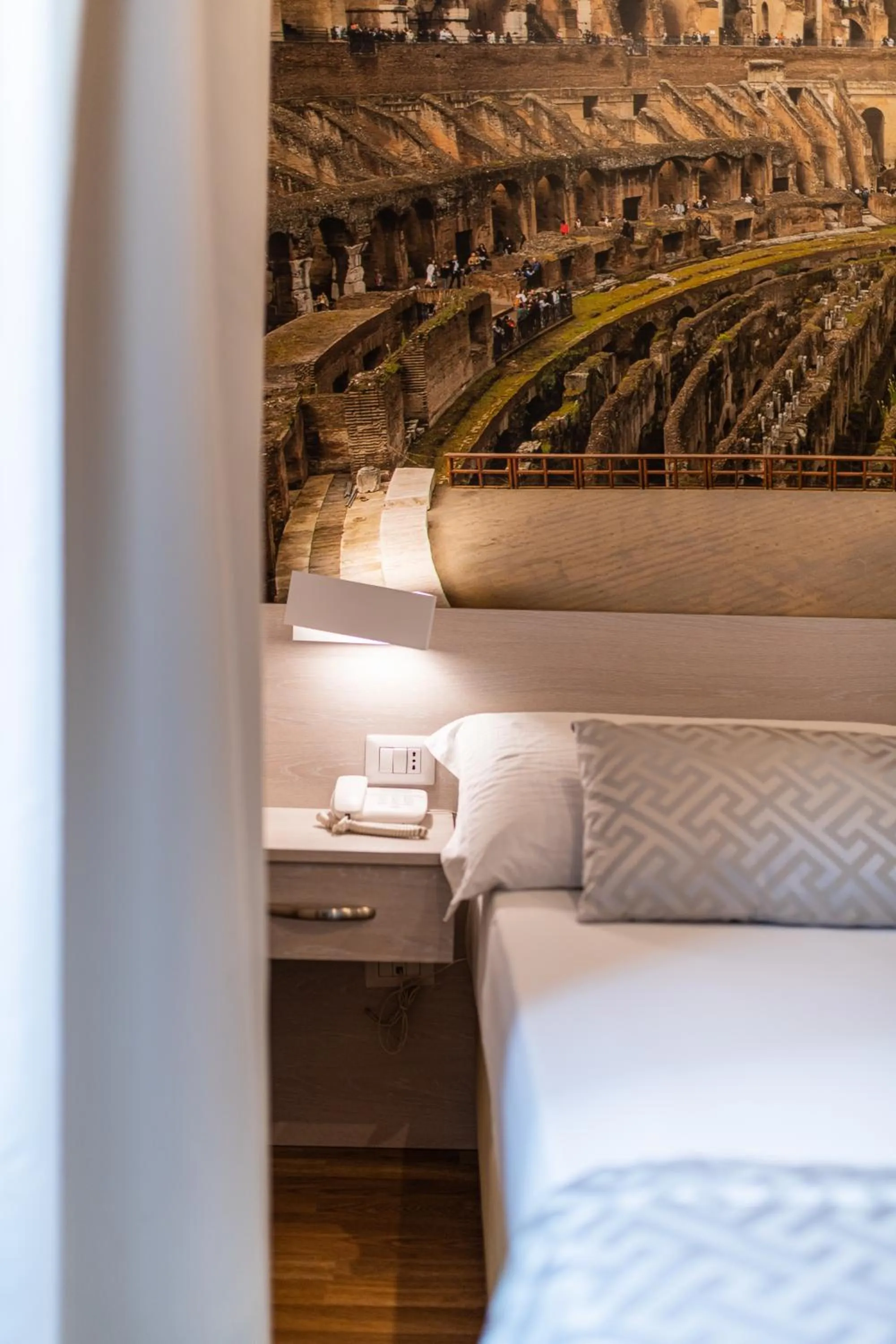 Bedroom, Bed in Top Floor Colosseo Guesthouse