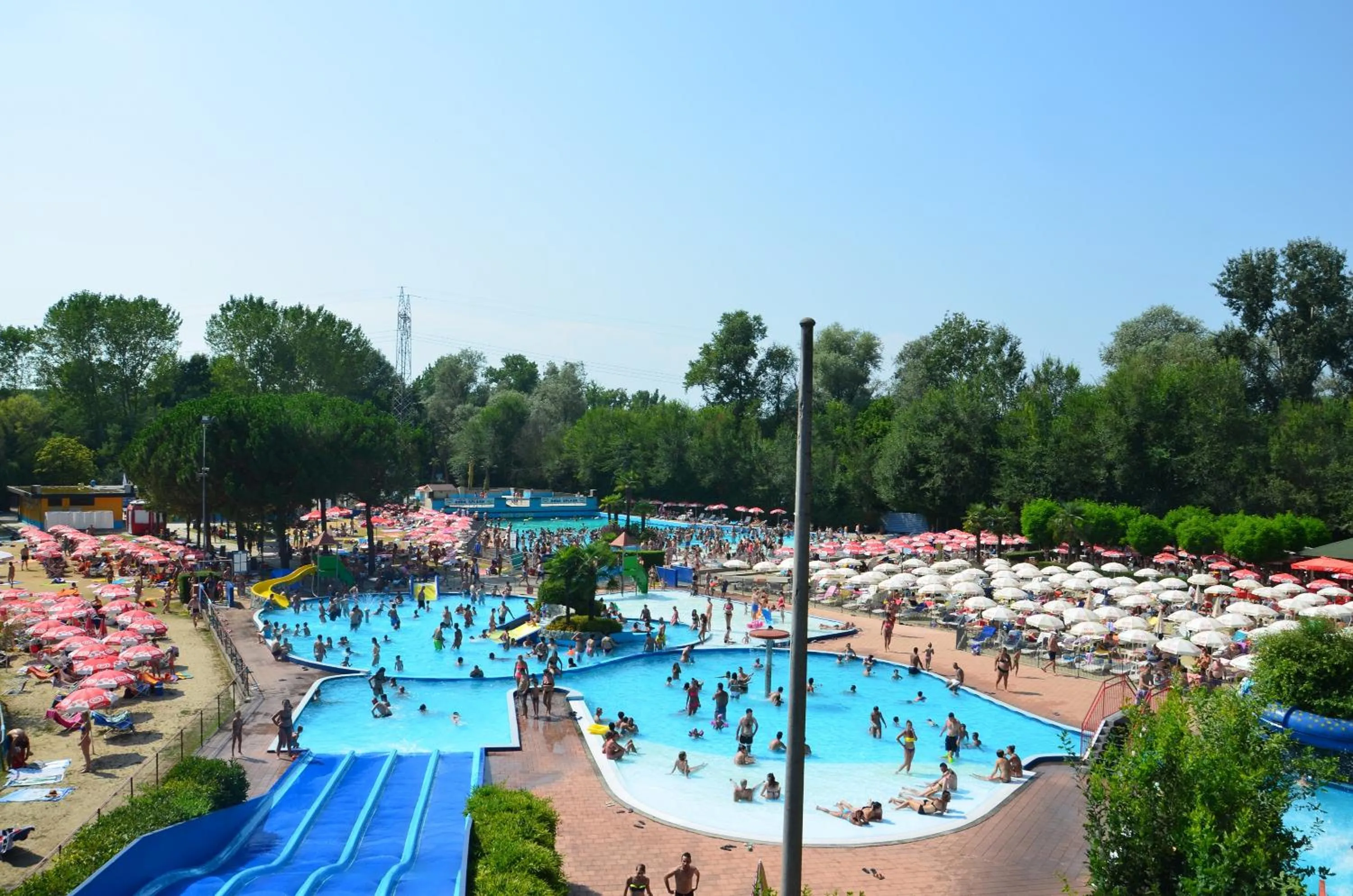 Aqua park in La Casa Di Miele