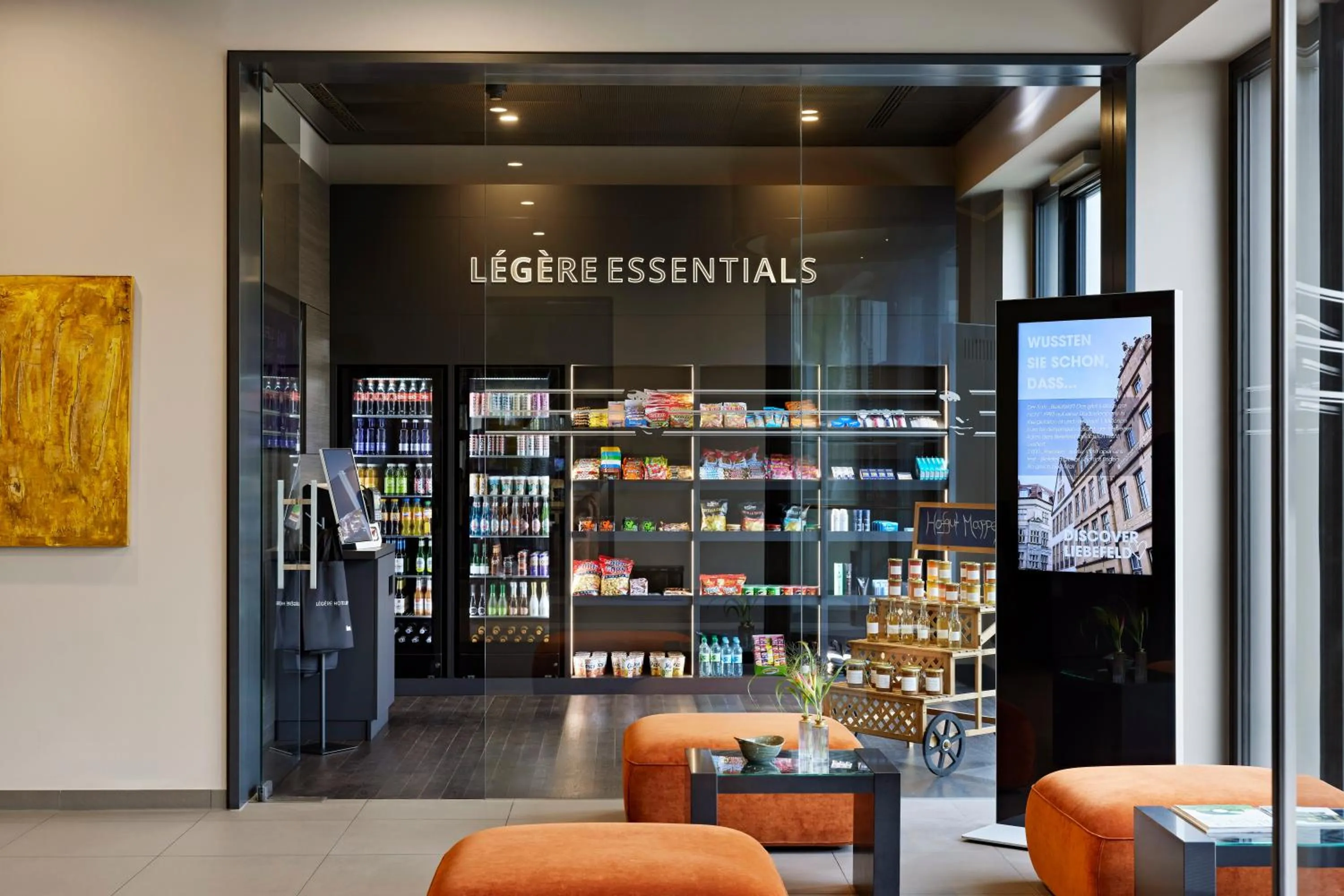 vending machine in LEGERE HOTEL Bielefeld