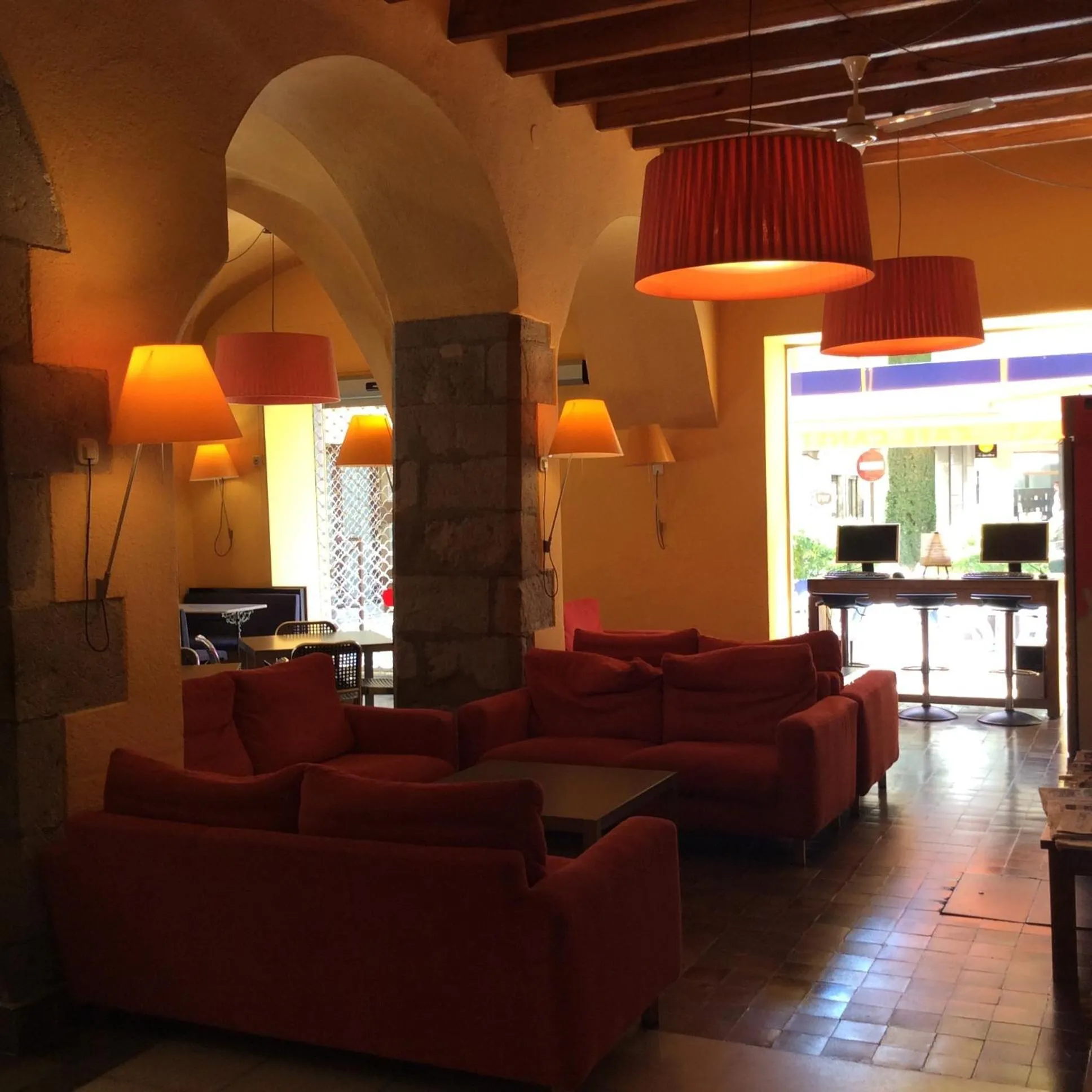 Lobby or reception in Hotel Canet