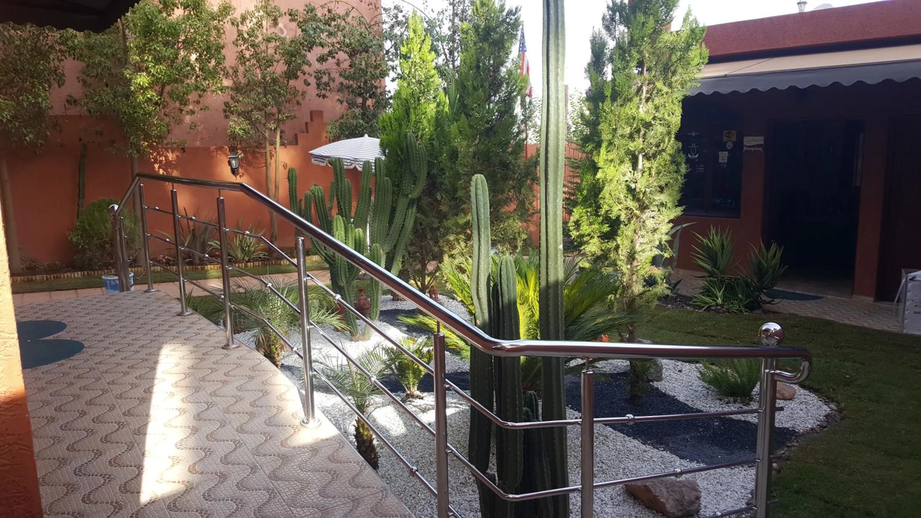 Garden in Hôtel Ajil Cascades D'ouzoud