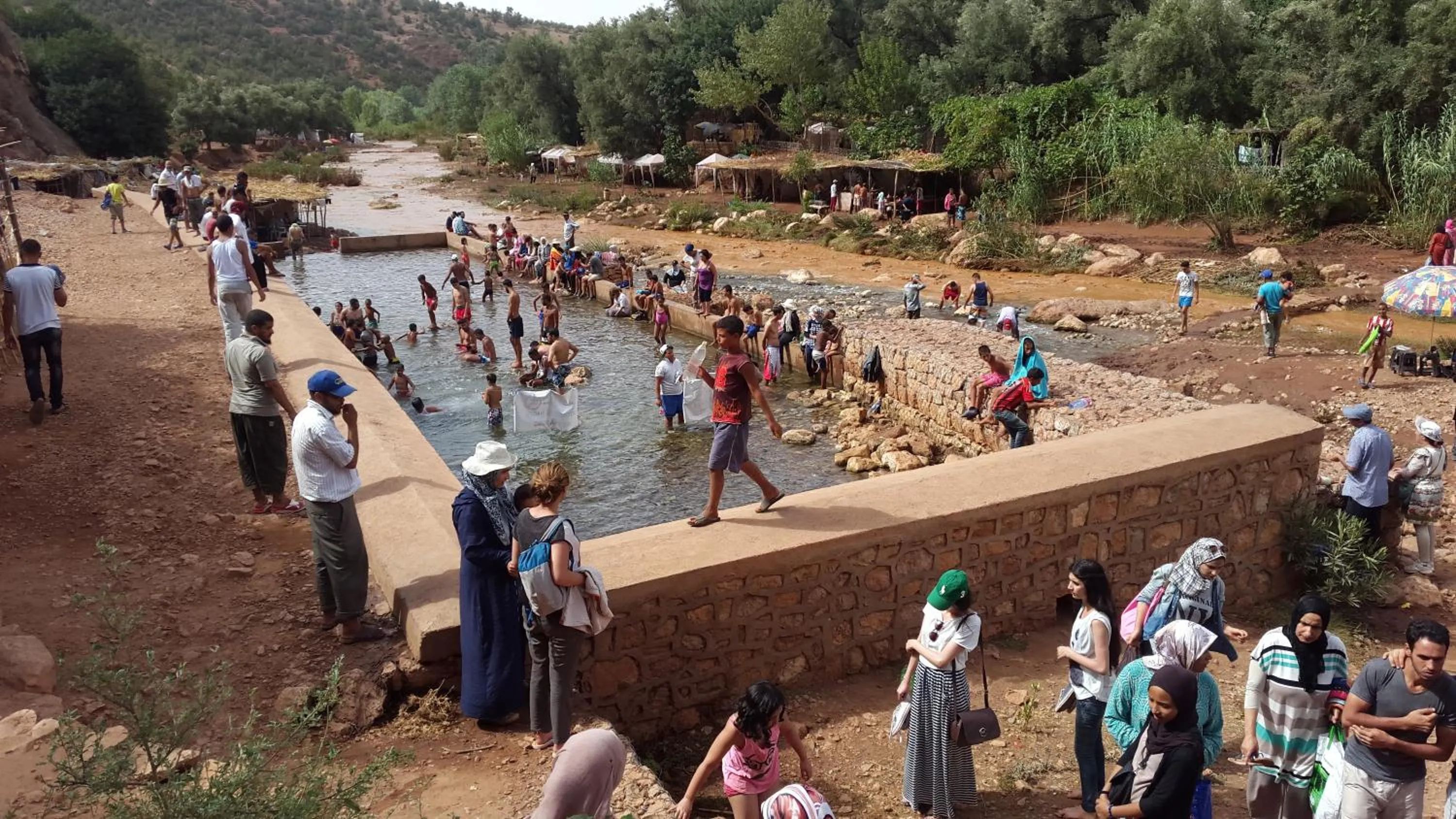 Mountain view in Hôtel Ajil Cascades D'ouzoud