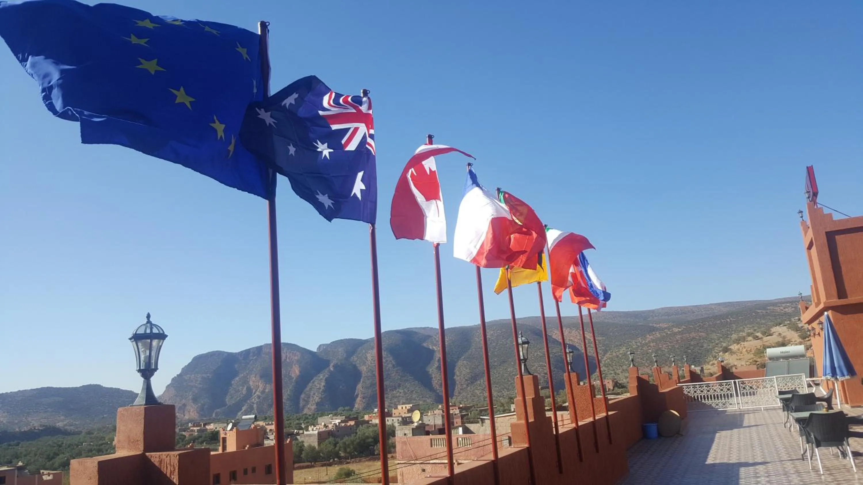 Mountain view in Hôtel Ajil Cascades D'ouzoud