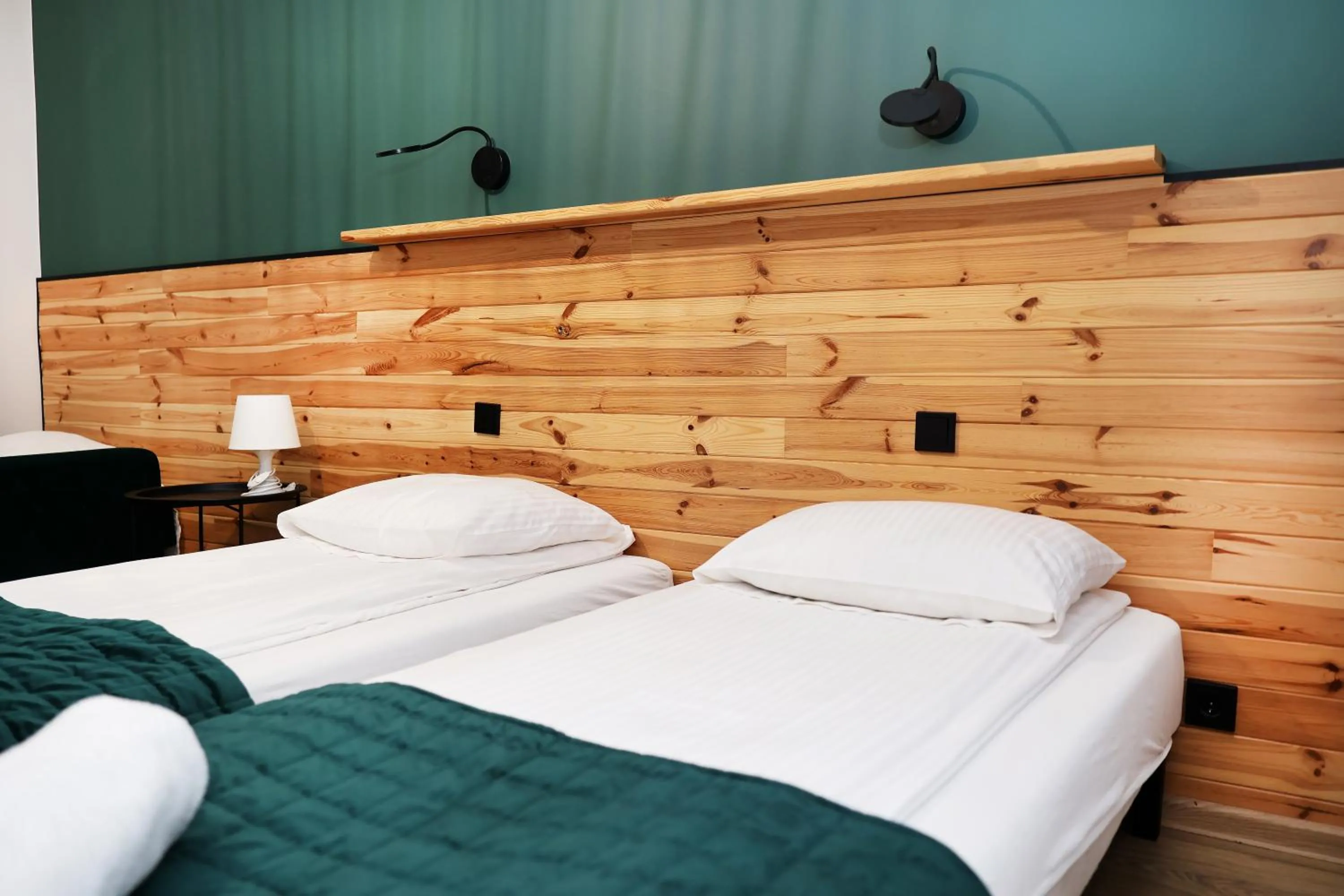 Bathroom, Bed in Karczma Kujawska