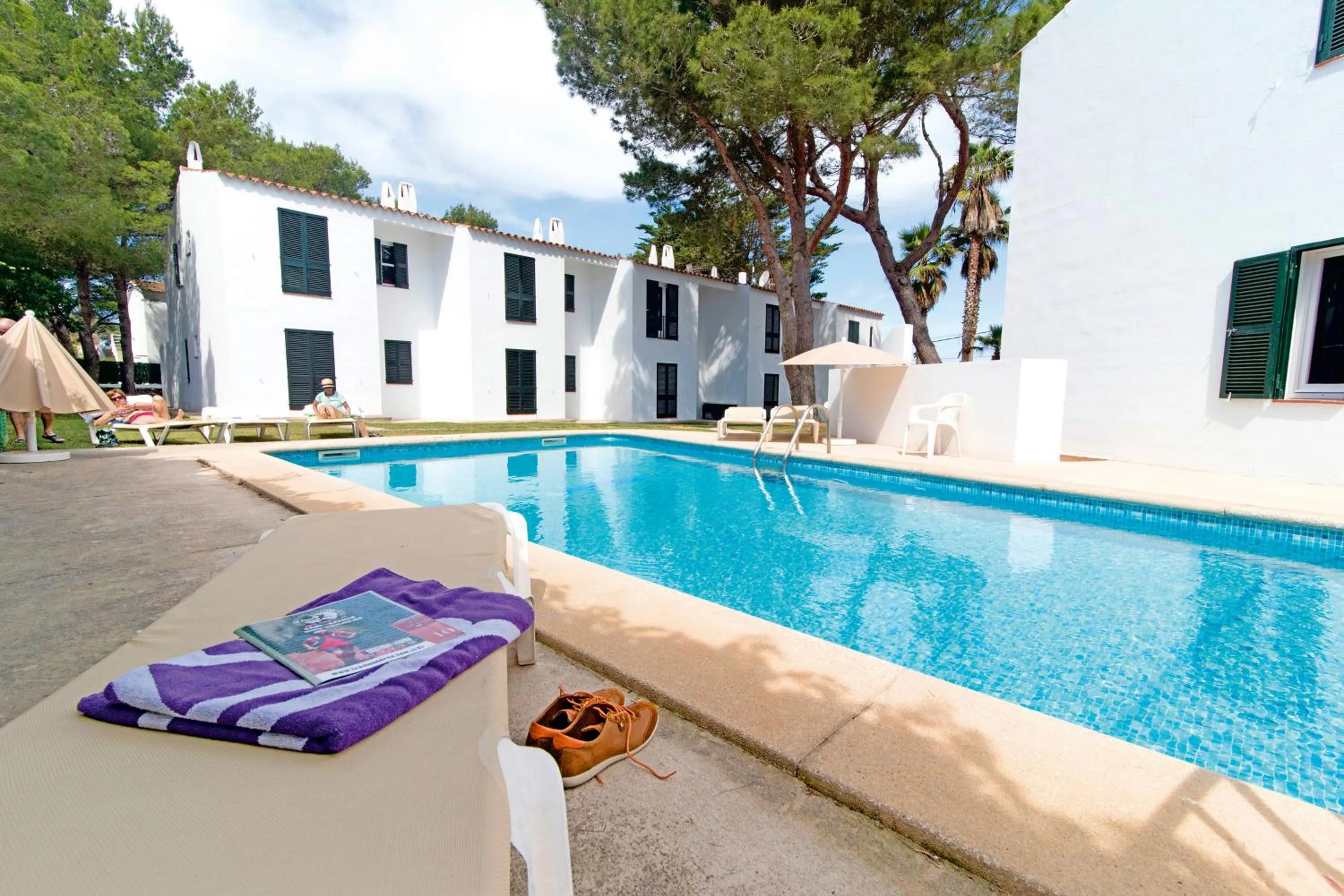 Swimming pool in Apartamentos Cala Blanca