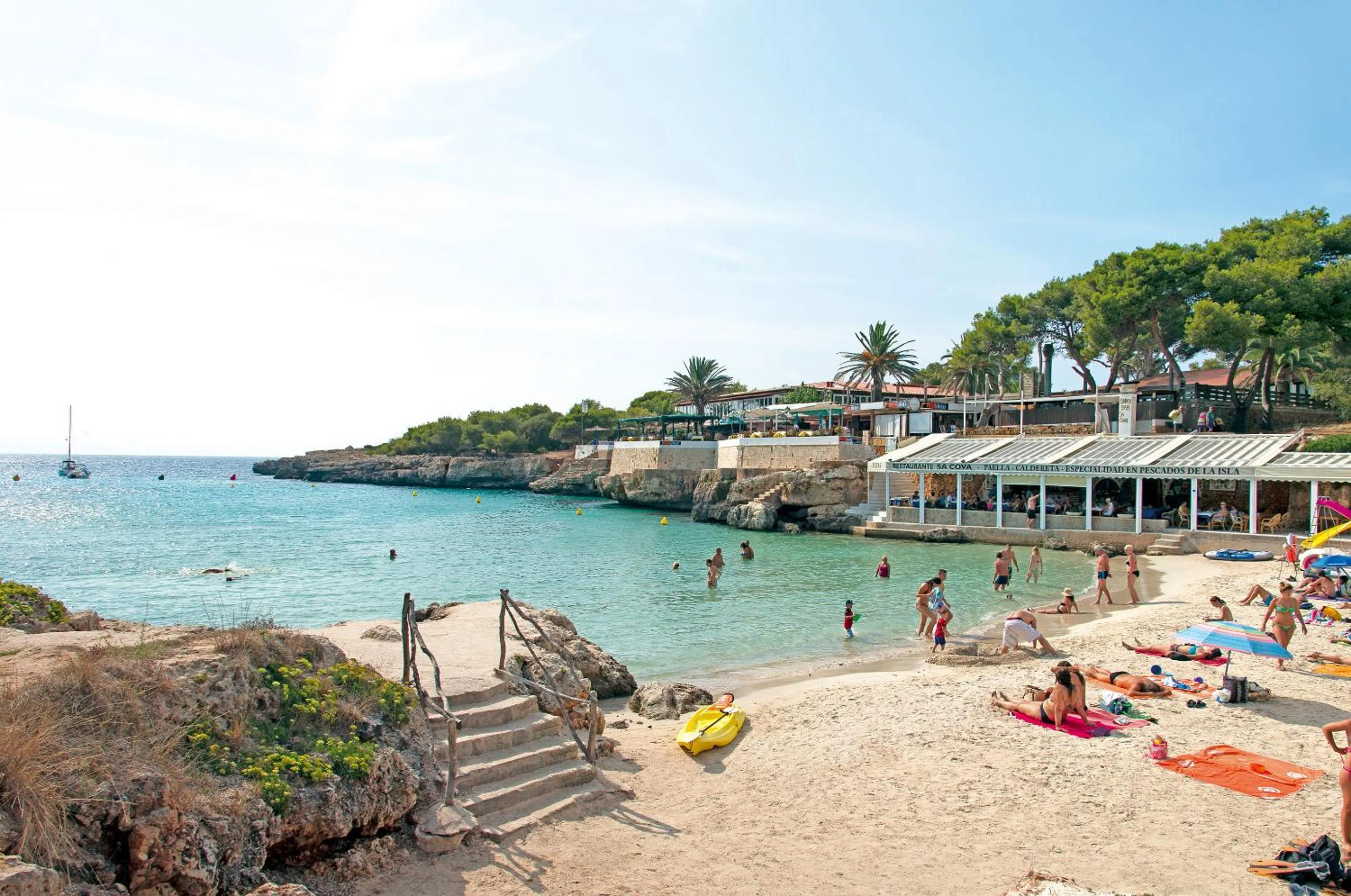 Beach in Apartamentos Cala Blanca