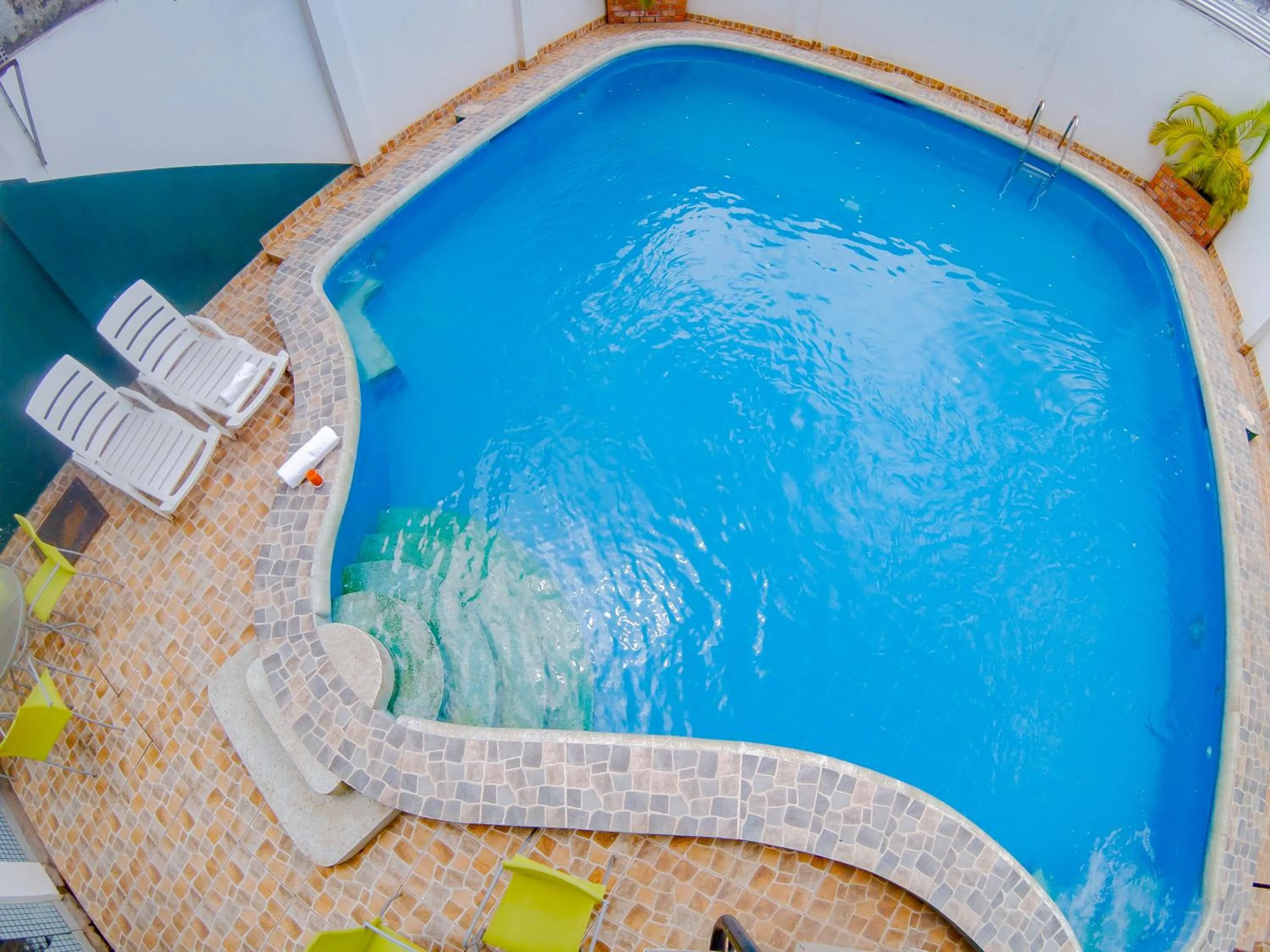 Bird's eye view in Hotel Jhor Bush