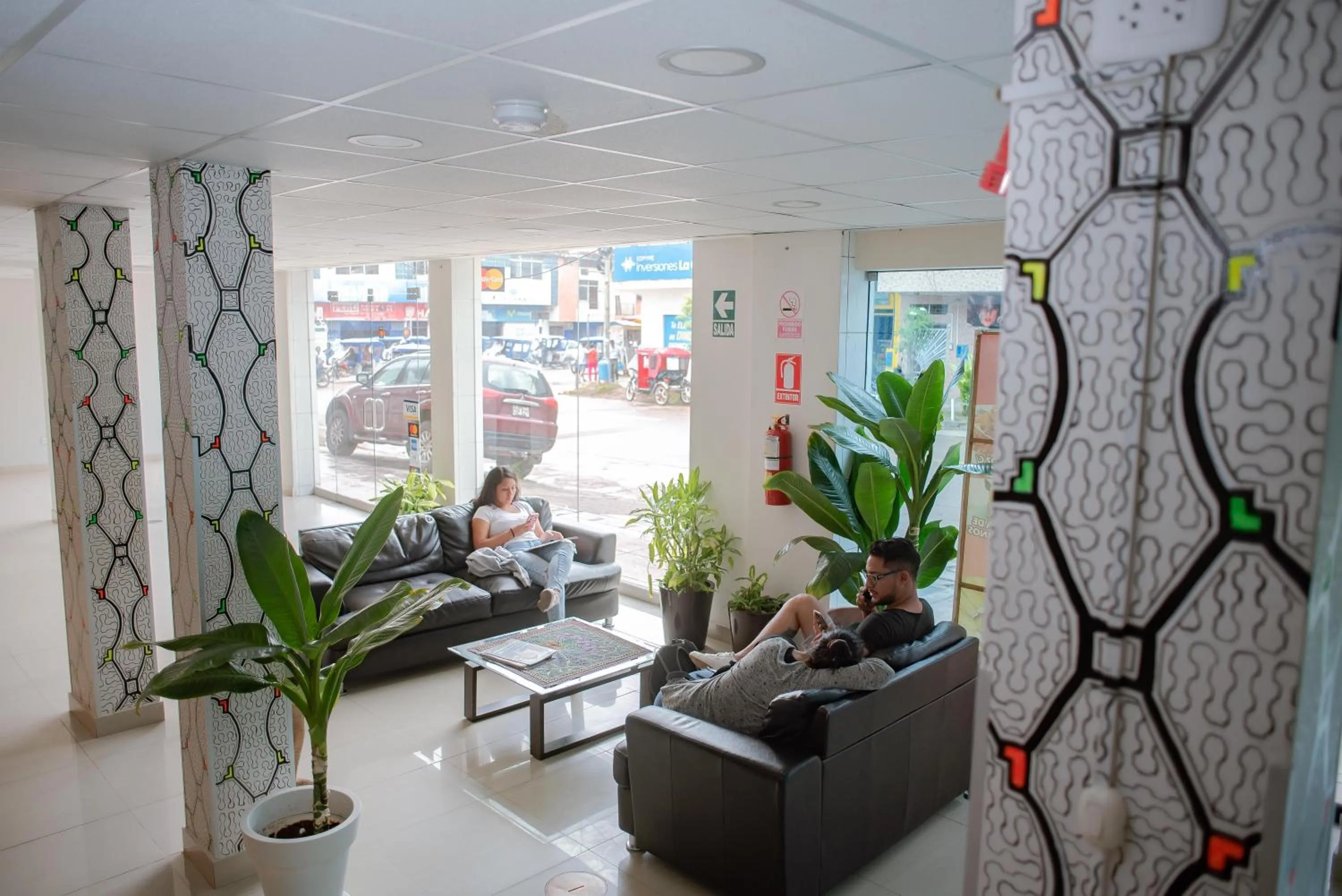 Lobby or reception in Hotel Jhor Bush