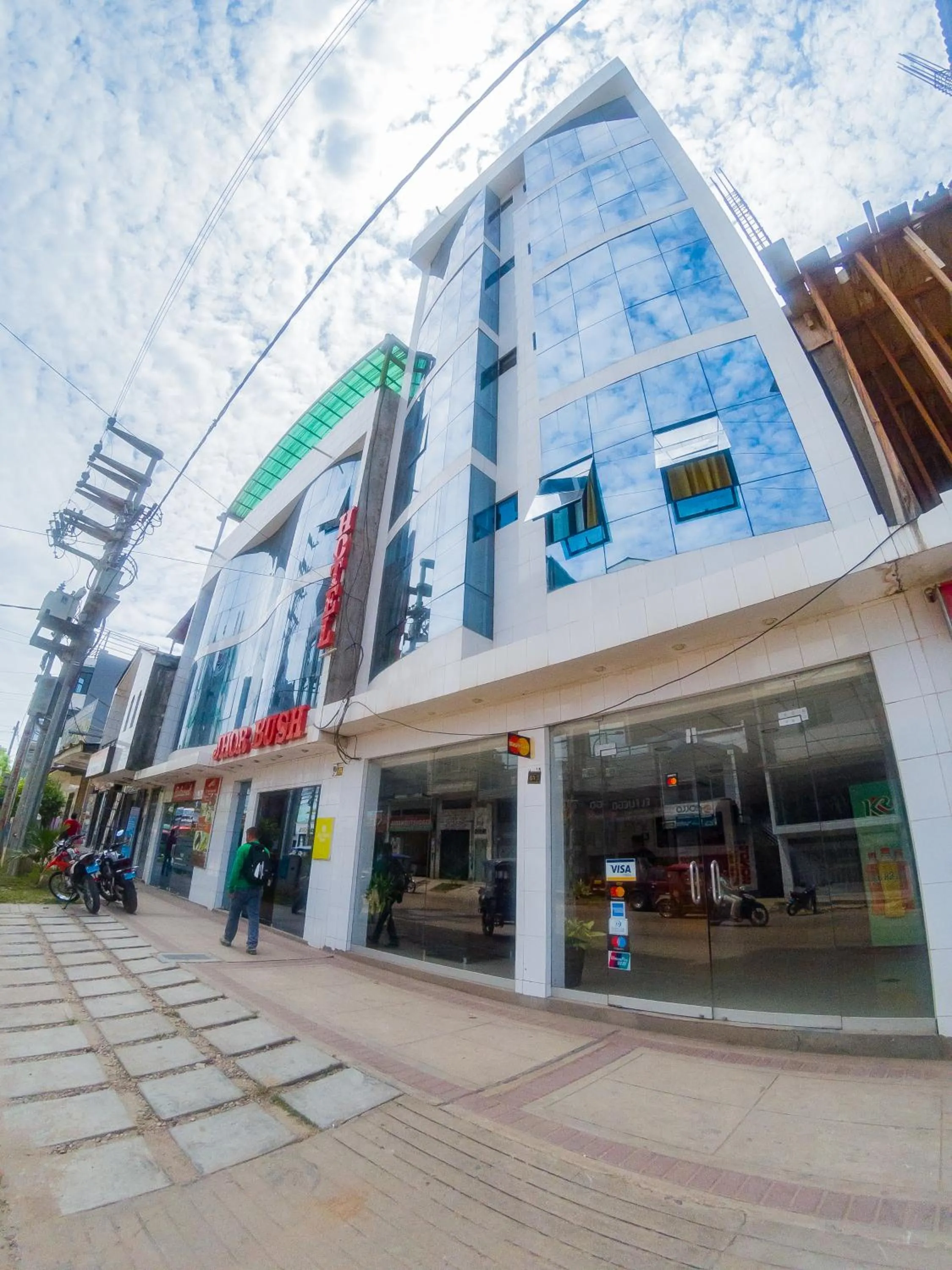 Property building in Hotel Jhor Bush