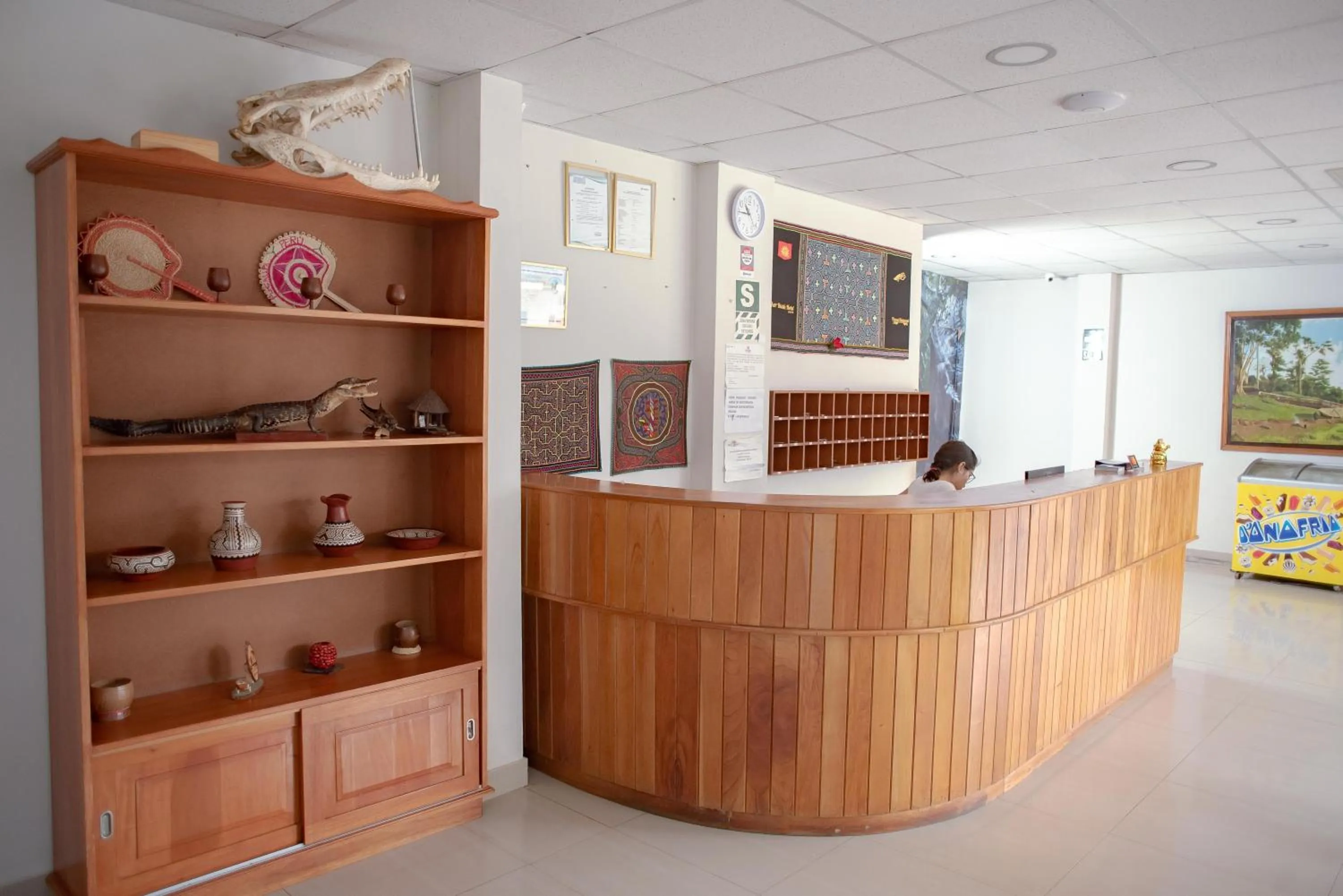 Lobby or reception in Hotel Jhor Bush