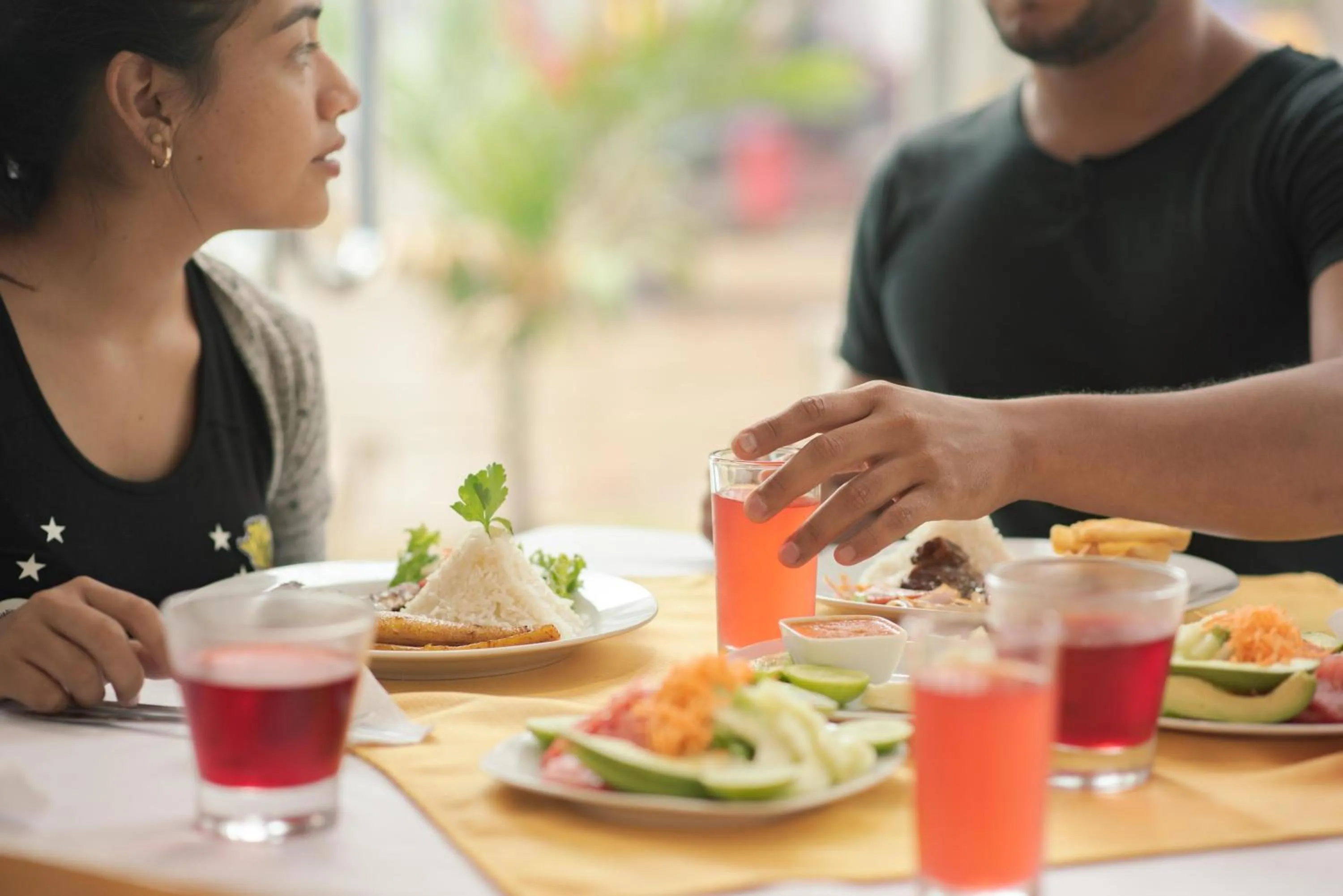 Lunch in Hotel Jhor Bush