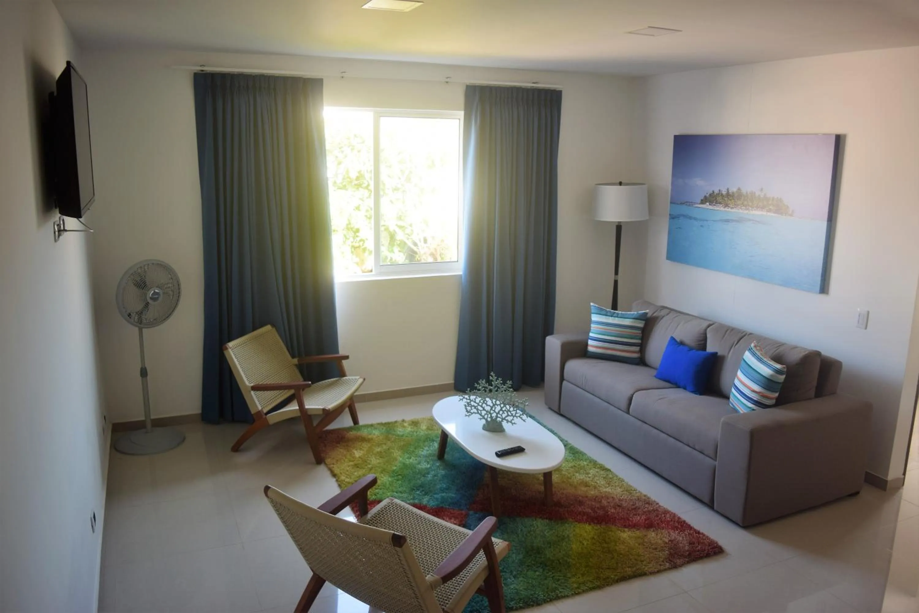 Living room in Sea Colors Apartments
