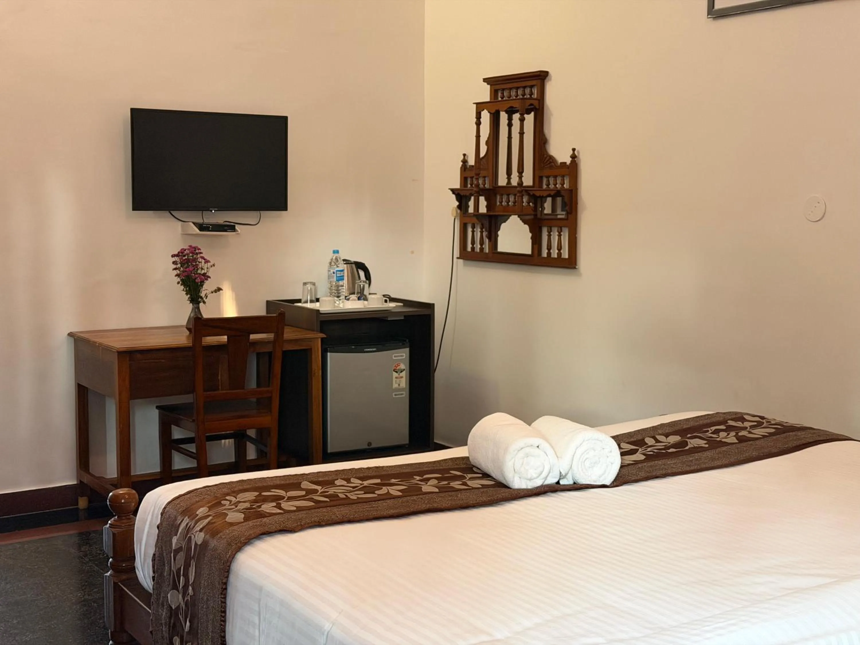 Bed in Hotel Bon Sejour