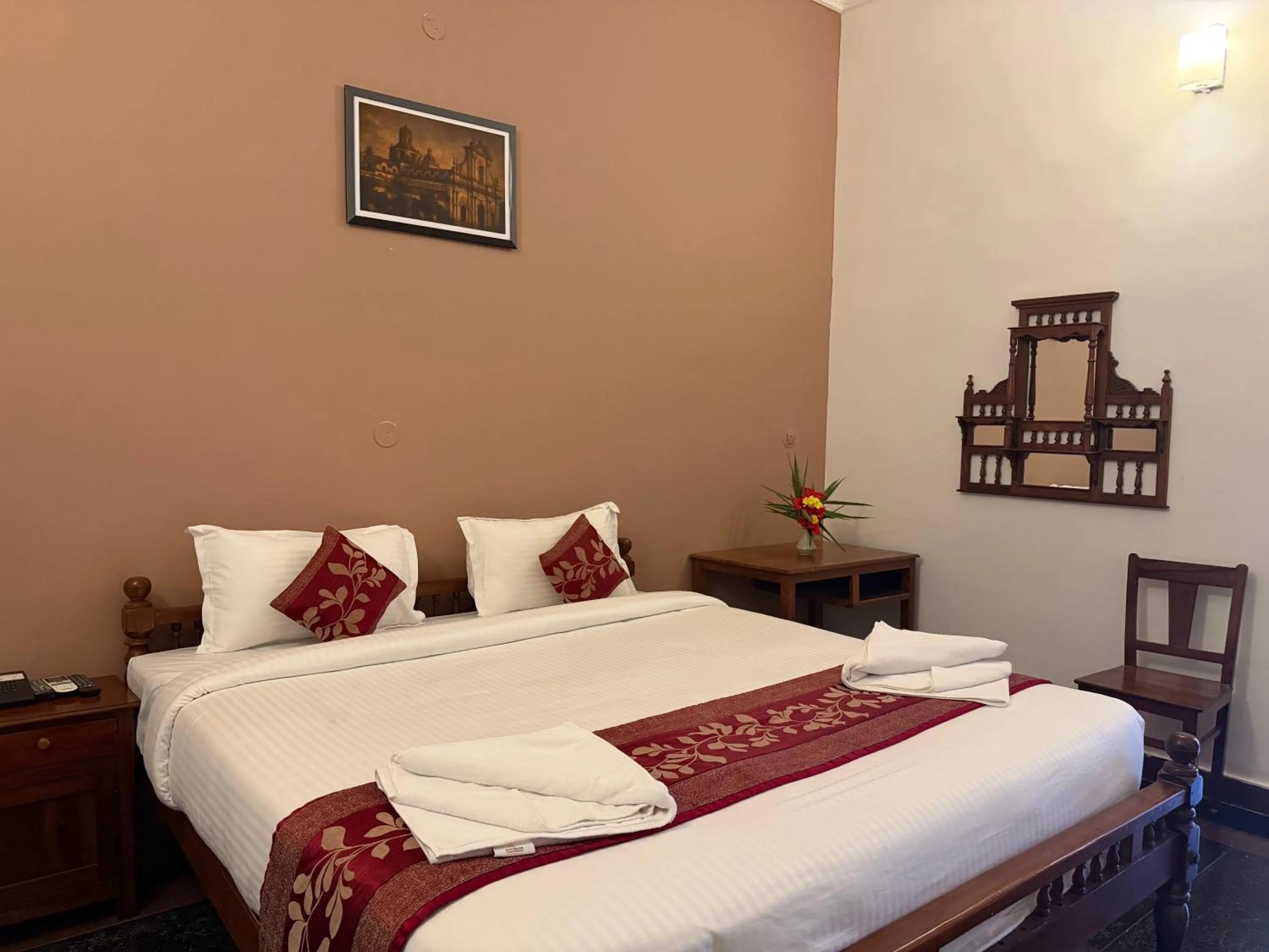 Bedroom, Bed in Hotel Bon Sejour