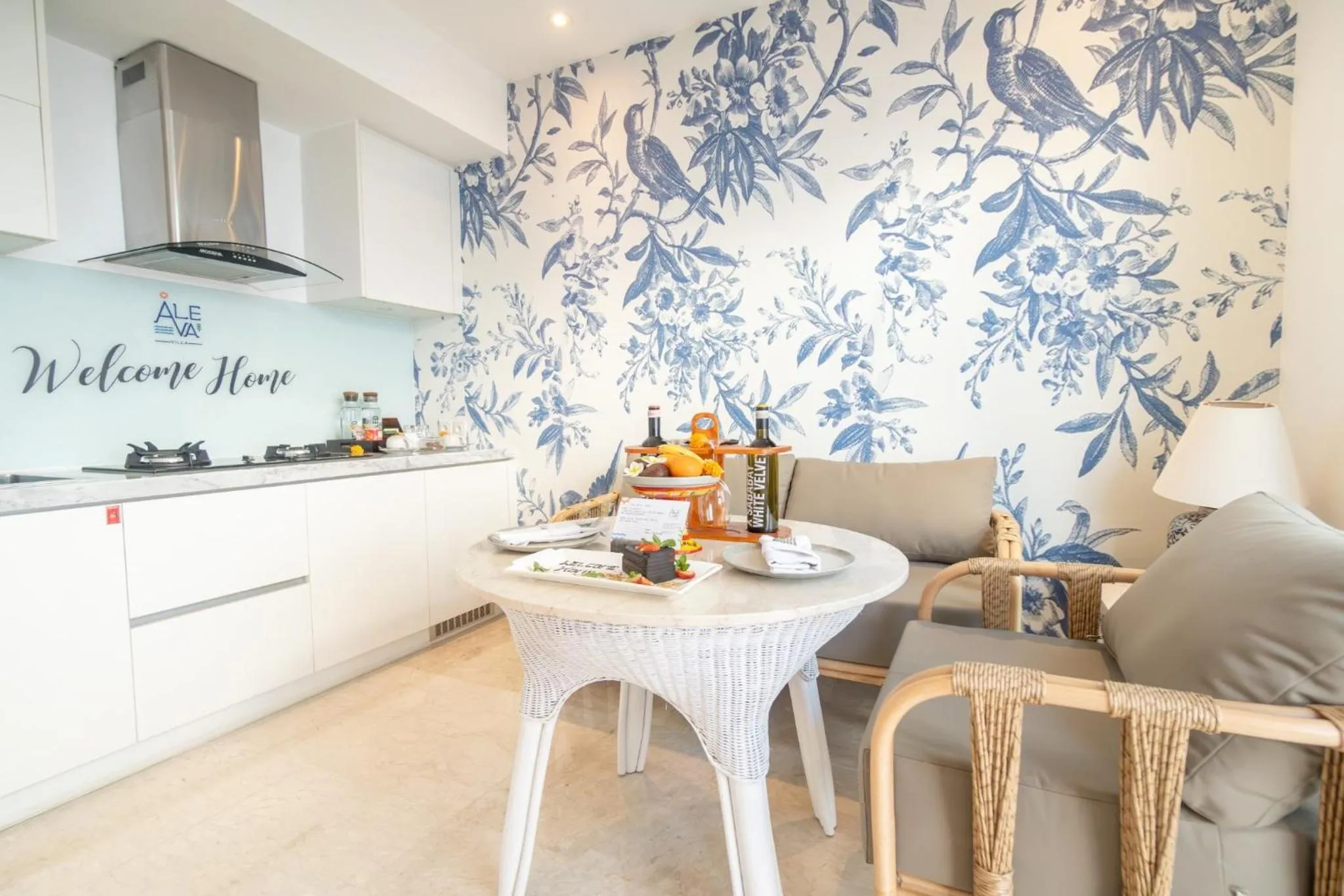 Living room in Aleva Villa Seminyak by Ini Vie Hospitality