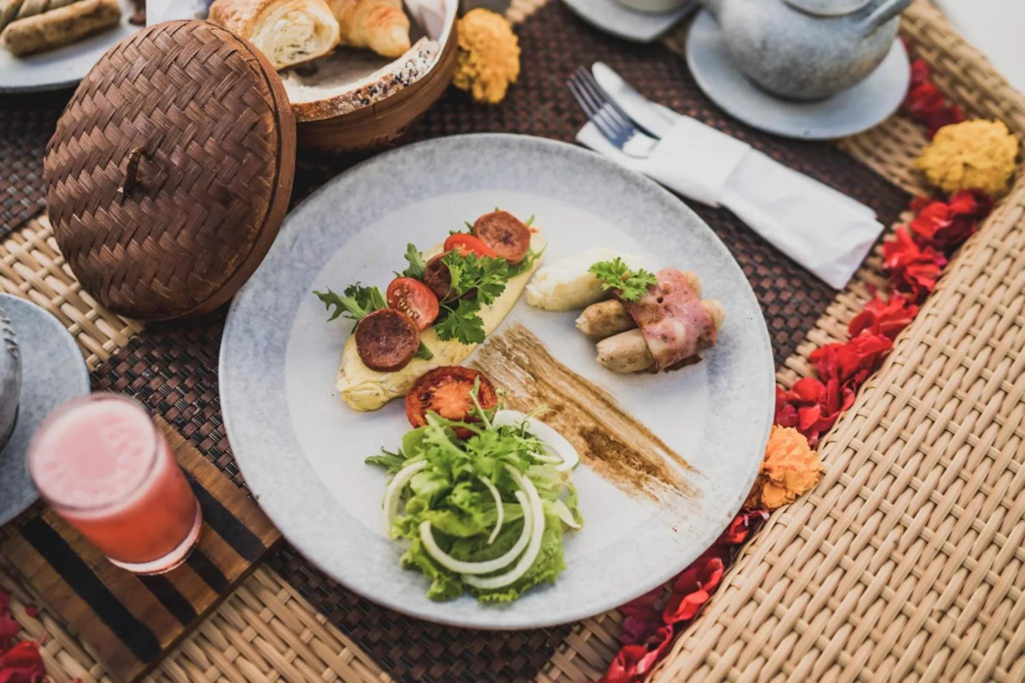 Food in Aleva Villa Seminyak by Ini Vie Hospitality