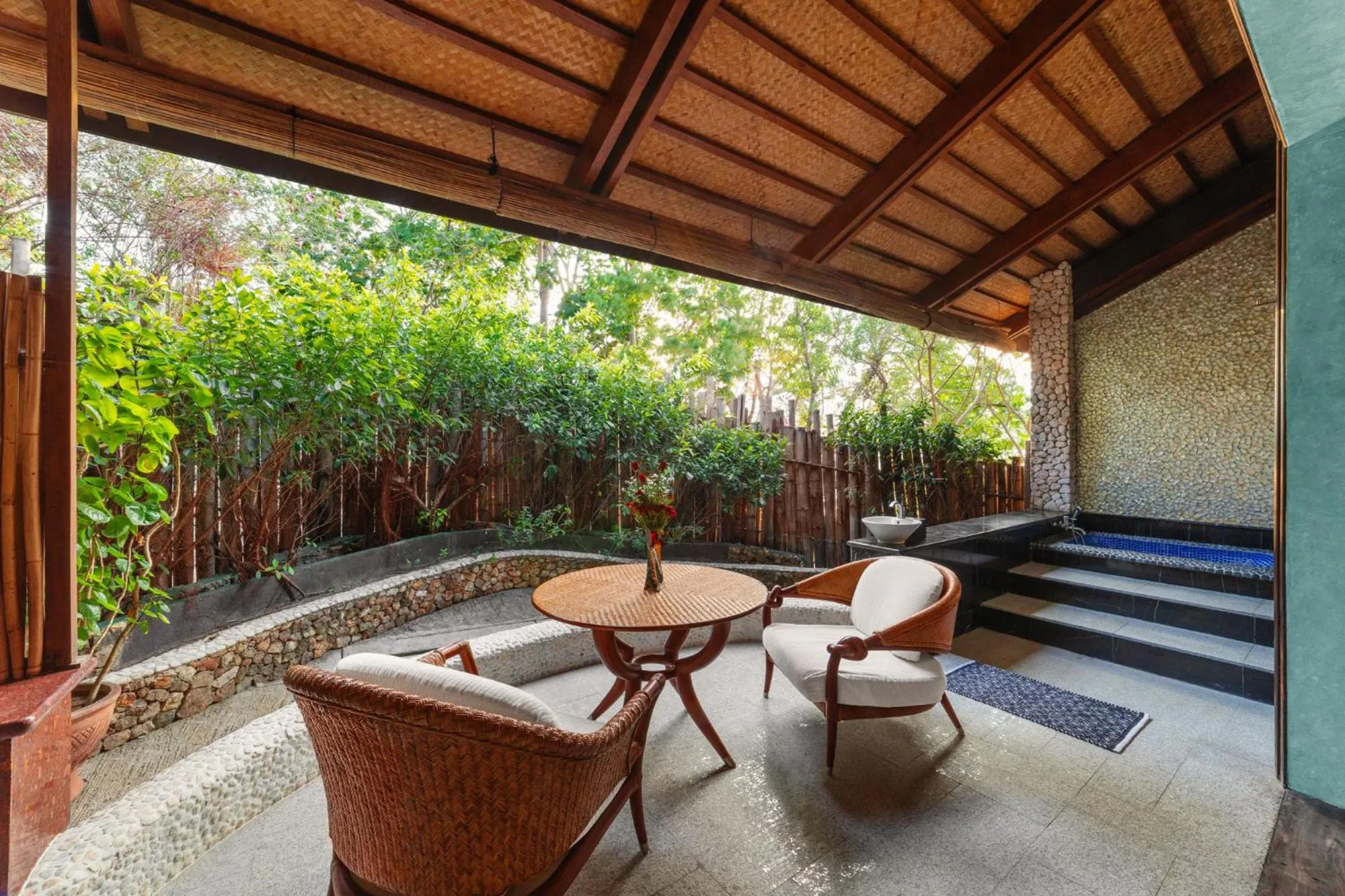 Balcony/Terrace in NoaNoa Private Island