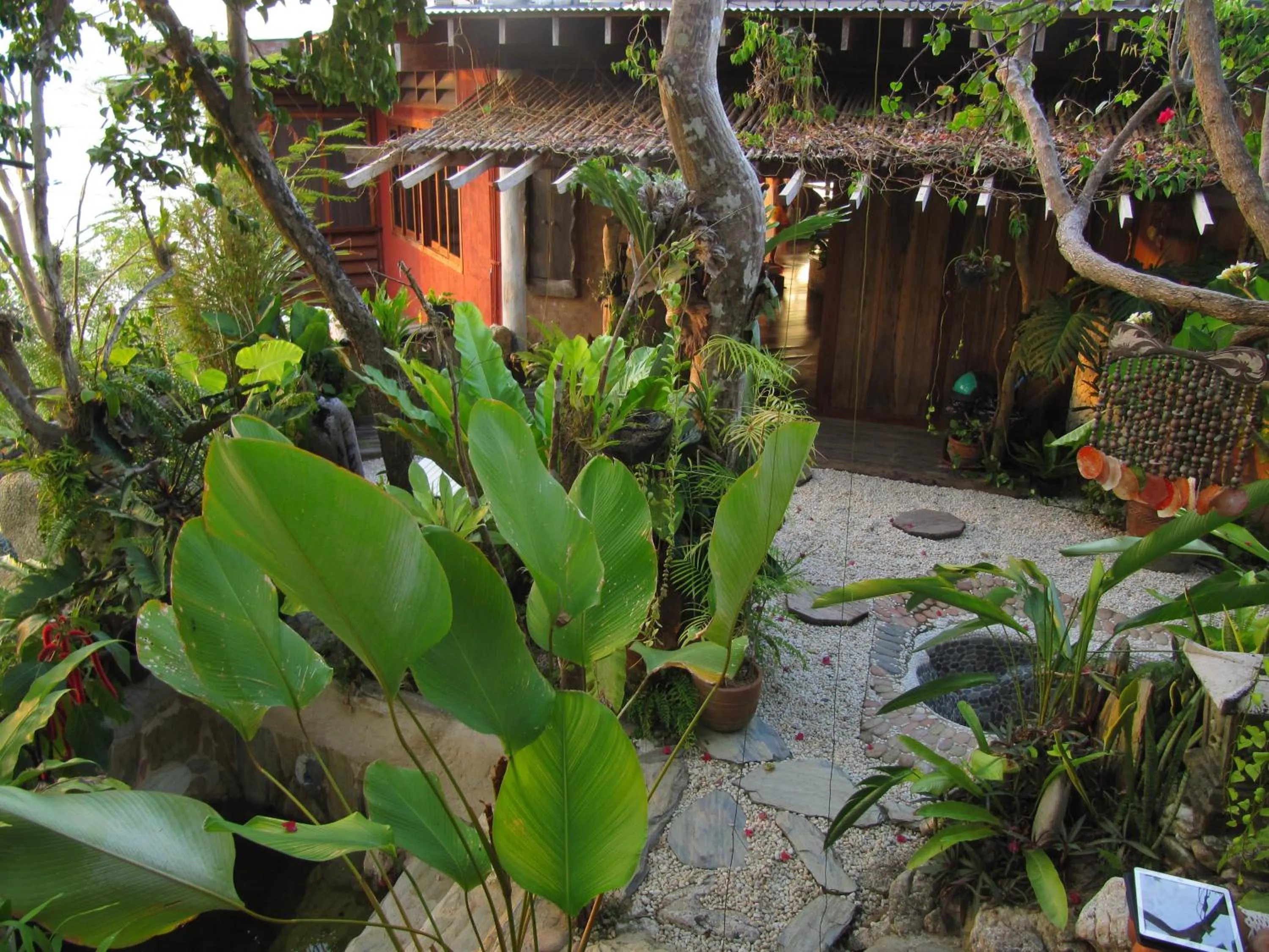 Open Air Bath in NoaNoa Private Island