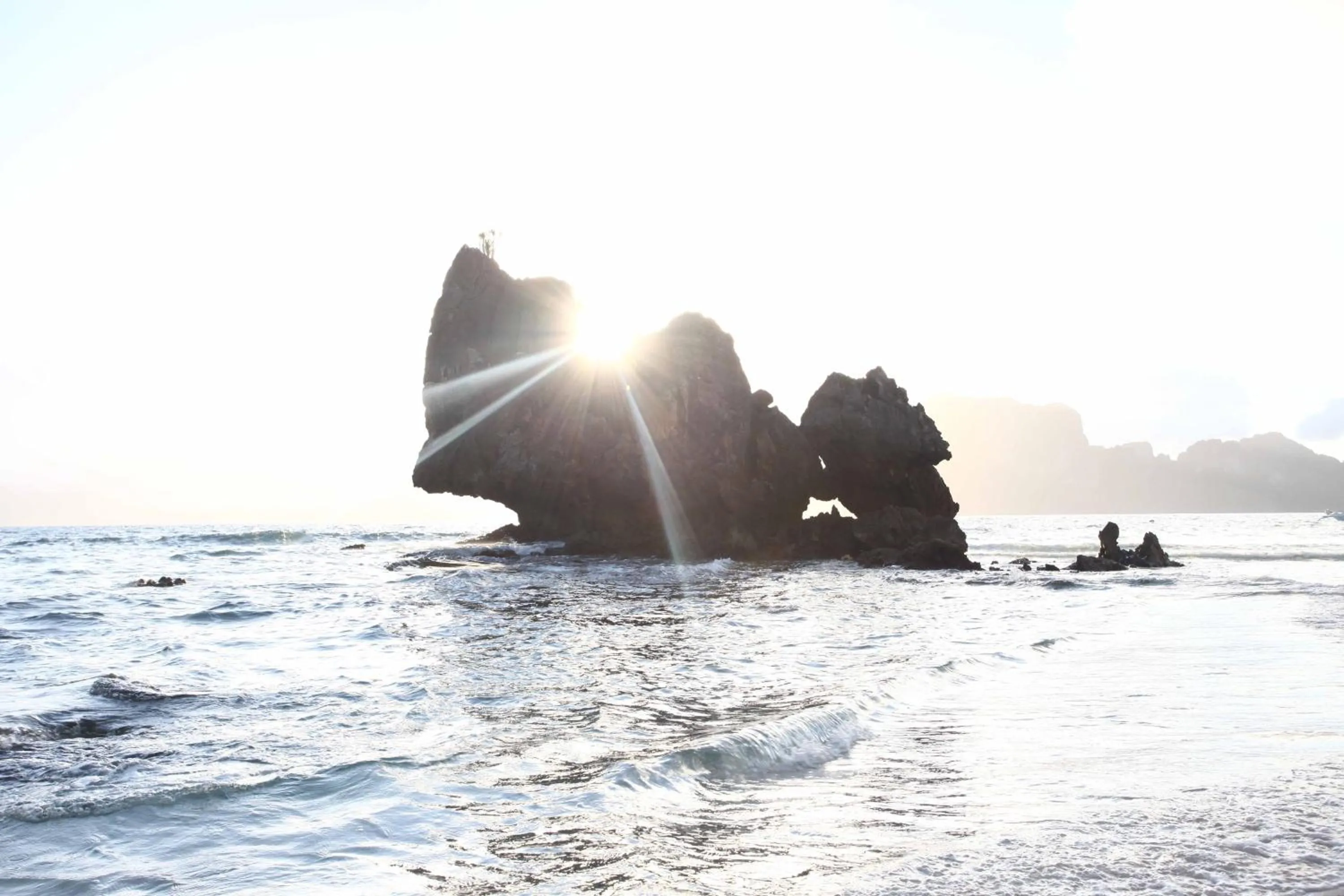 Natural landscape in Matinloc Island Resort