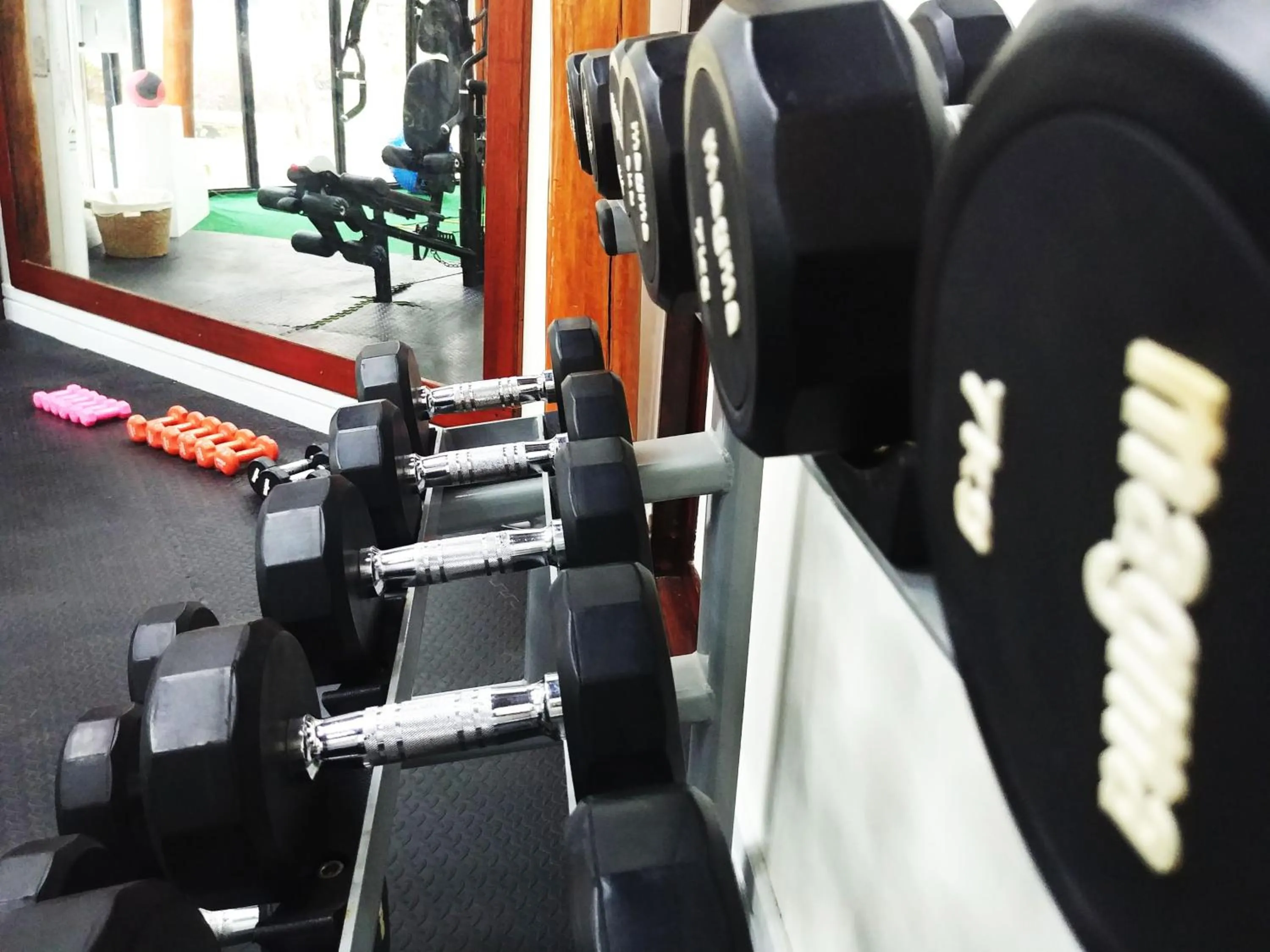 Fitness centre/facilities in Matinloc Island Resort