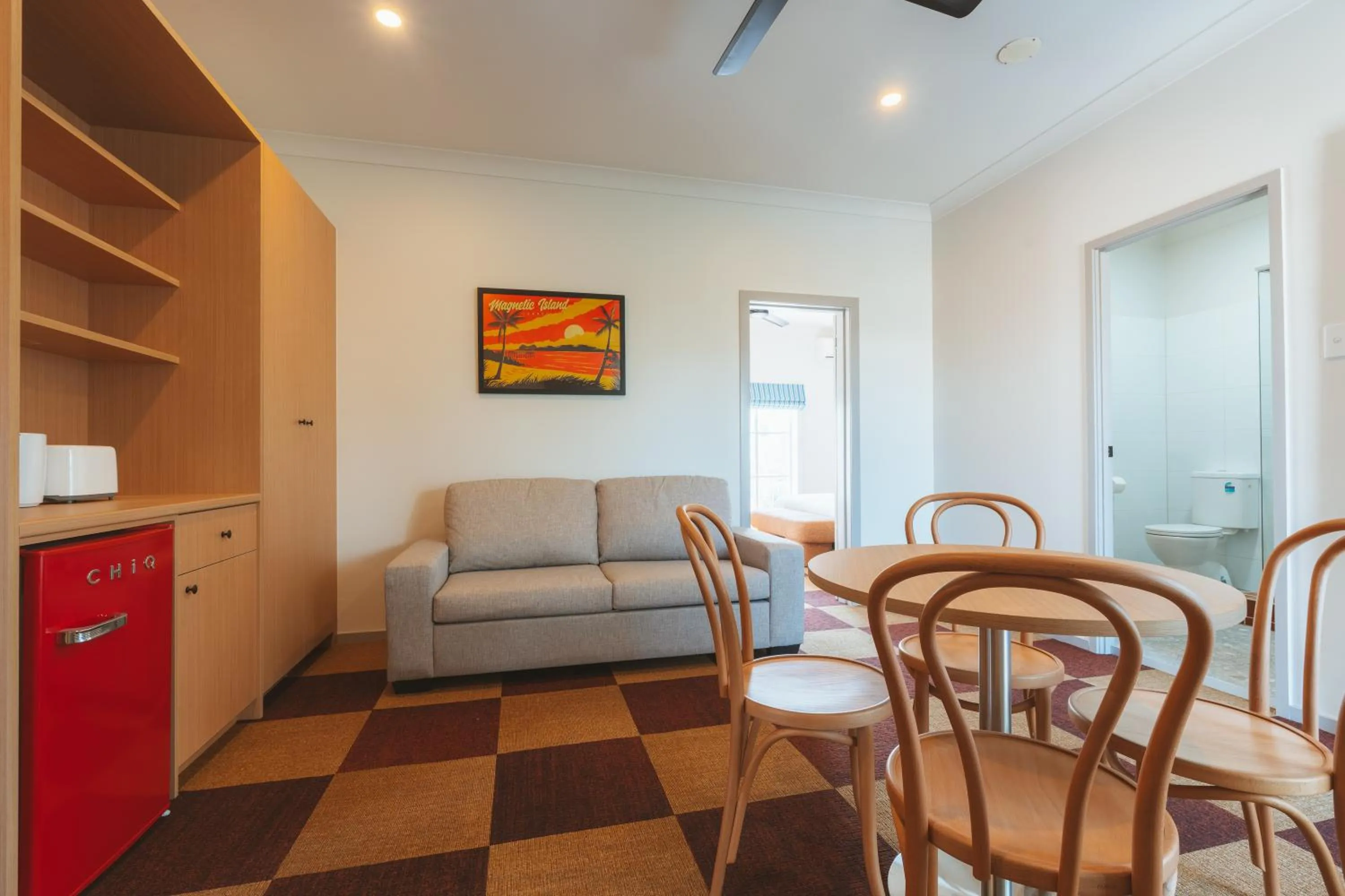 Living room in Hotel Allen