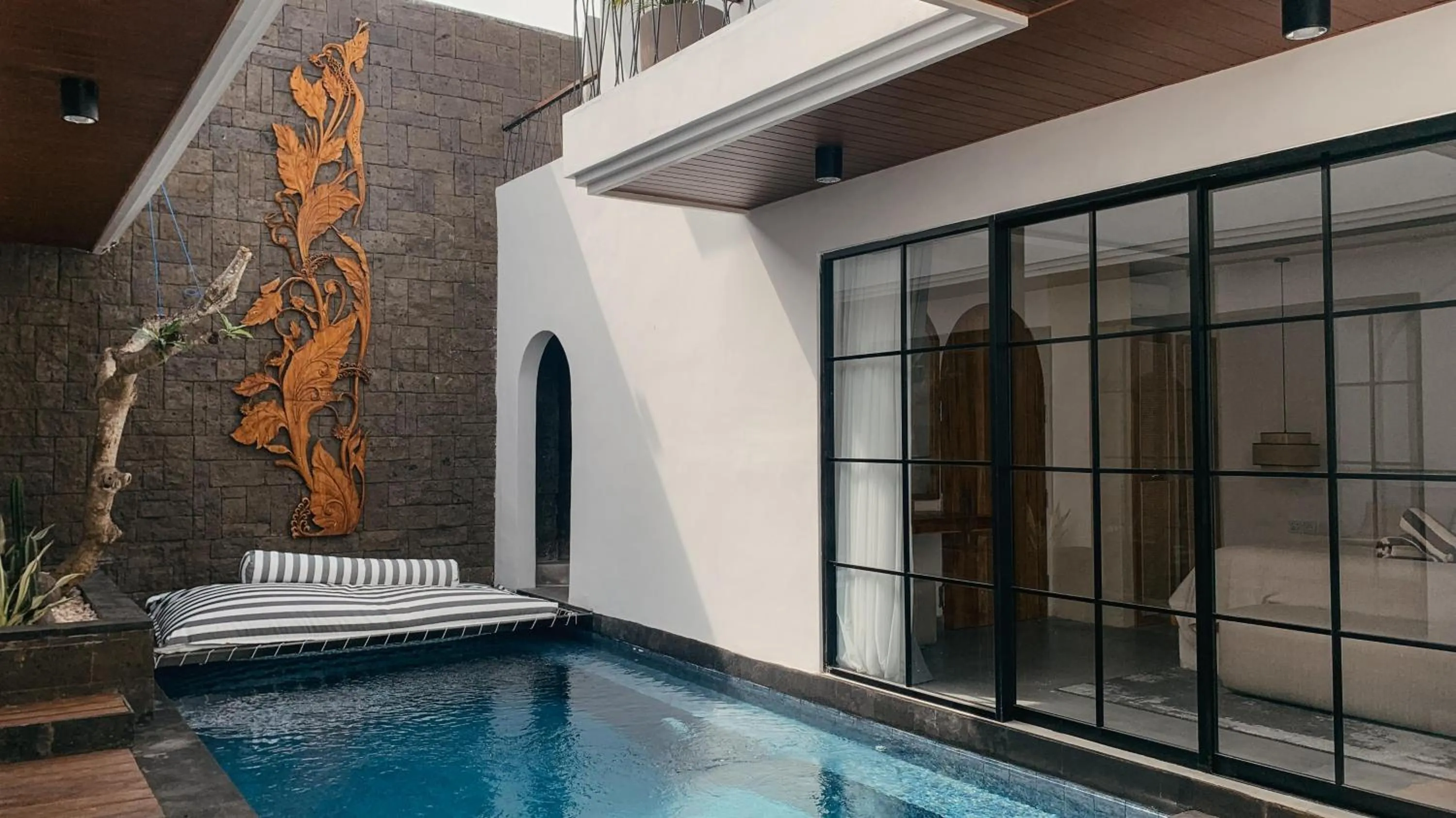 Pool view in The Wina Villa Canggu by The Wina Resorts