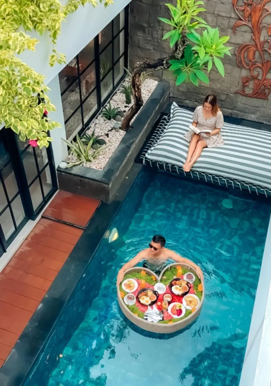 Pool view in The Wina Villa Canggu by The Wina Resorts