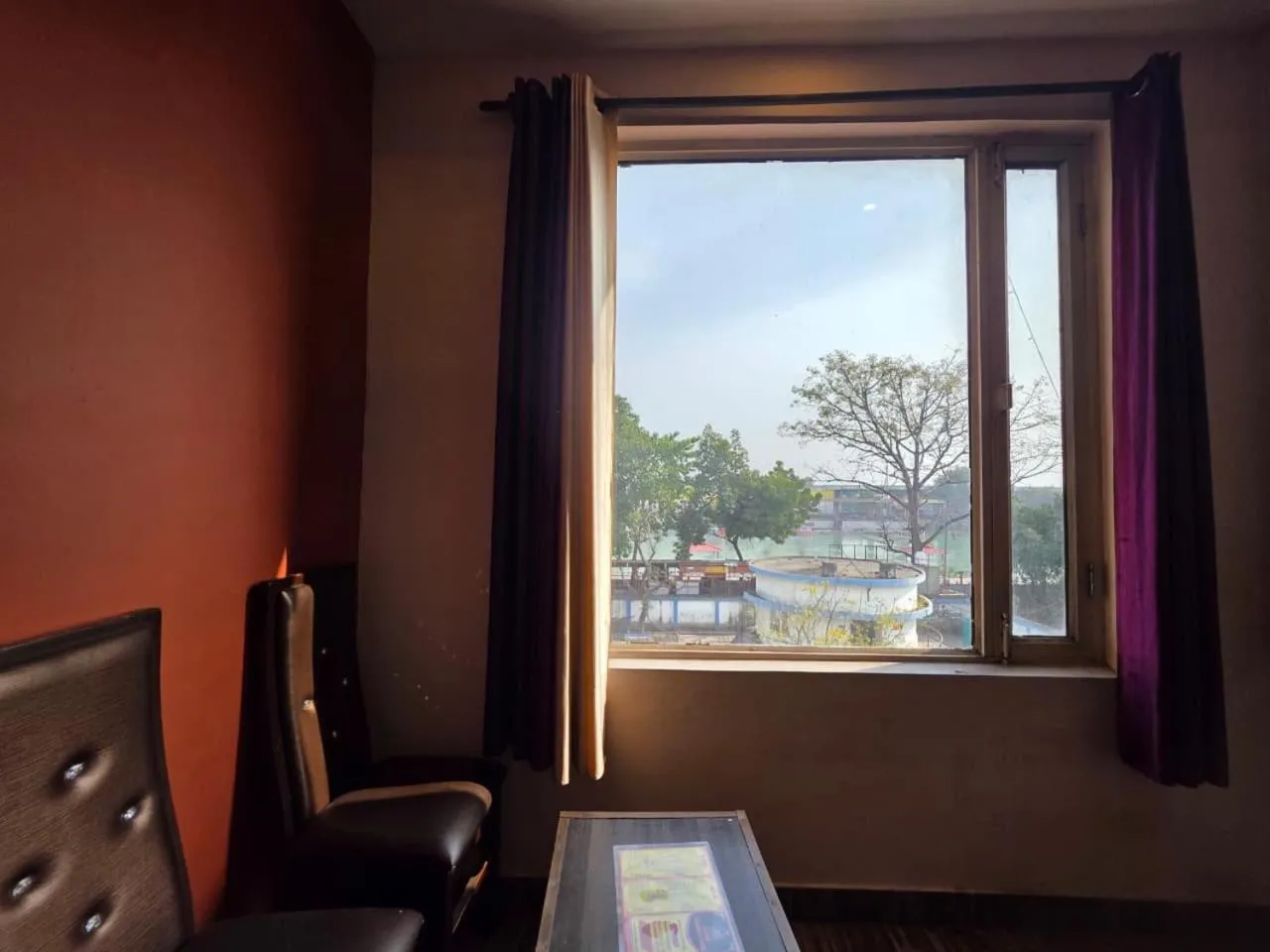 Bed in Hotel Ganges Park