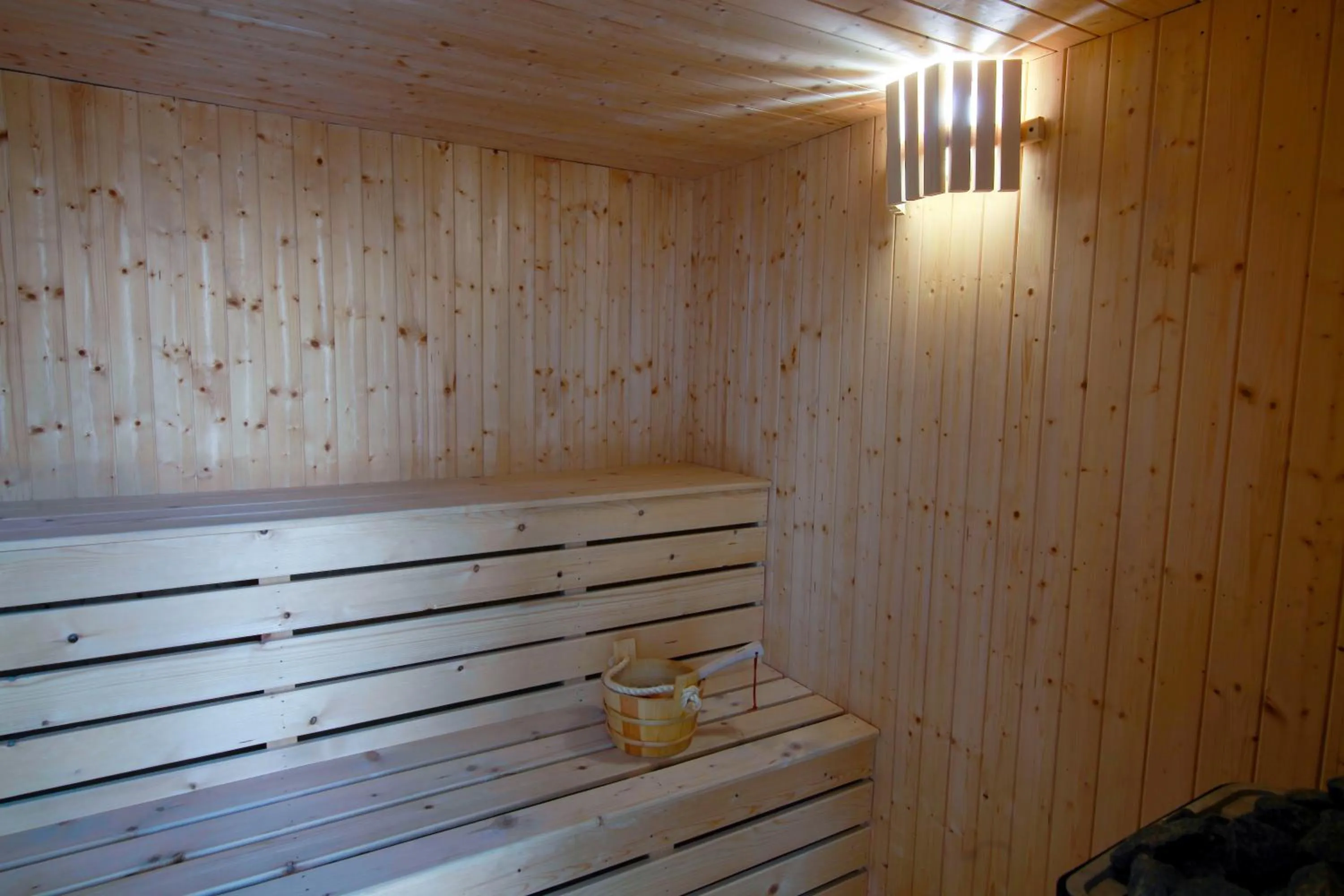 Sauna in Belle Tower Apartments