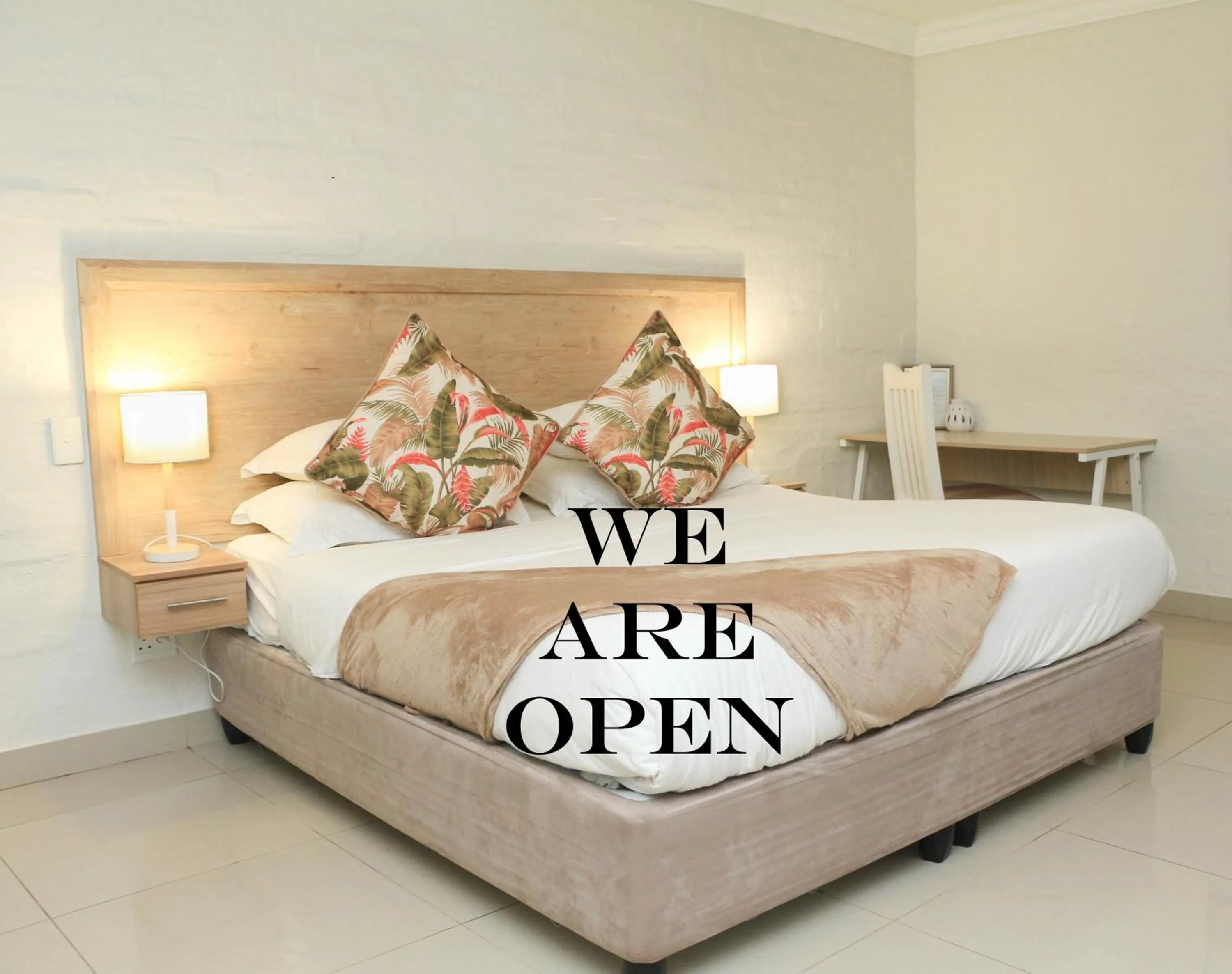 Bed in The Milkwood Beach Apartments