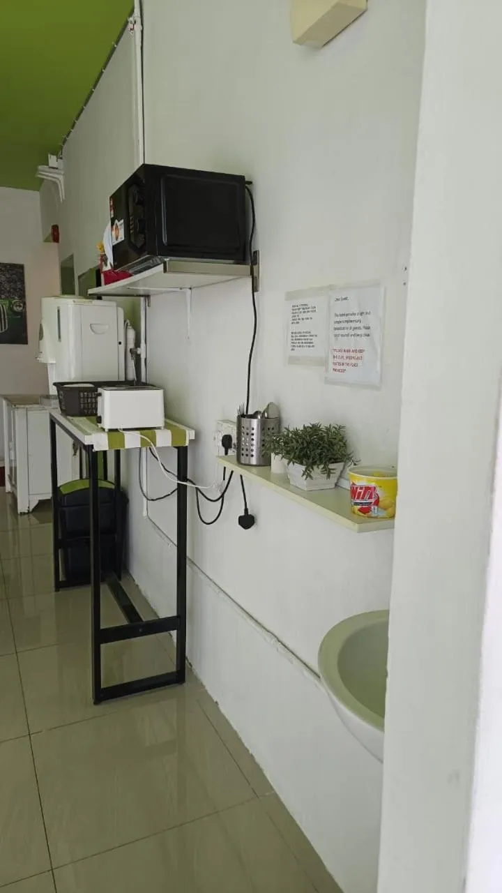 Kitchen or kitchenette in Olive Hotel