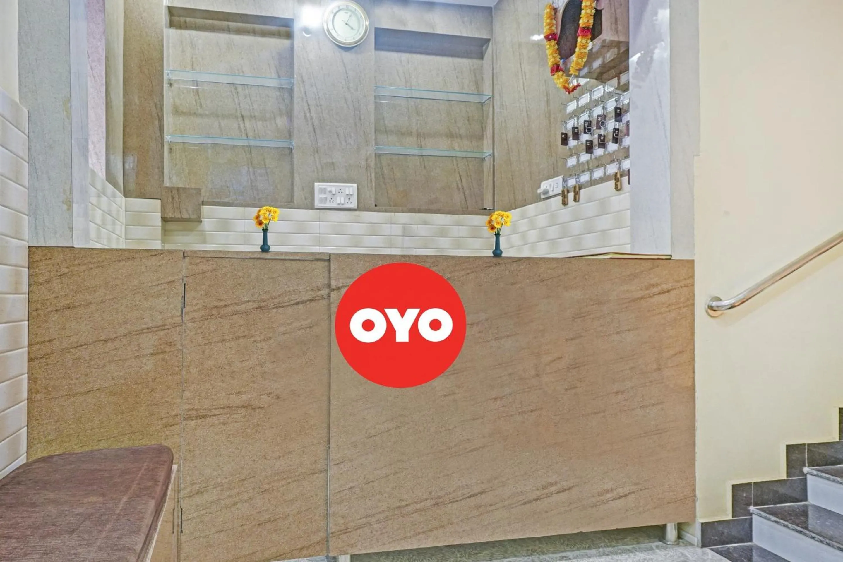 Lobby or reception in Hotel O New Rajdhani