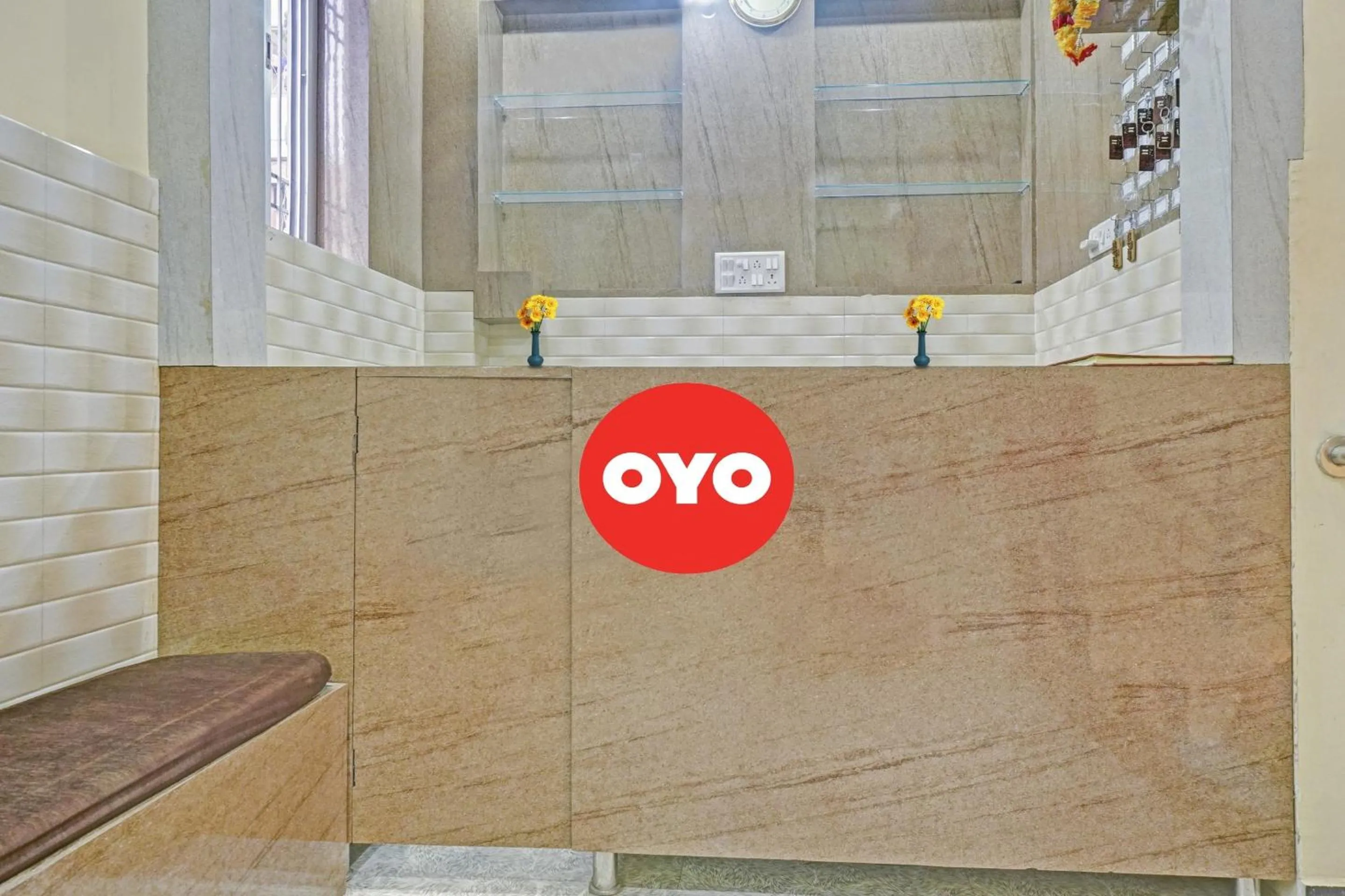 Lobby or reception in Hotel O New Rajdhani