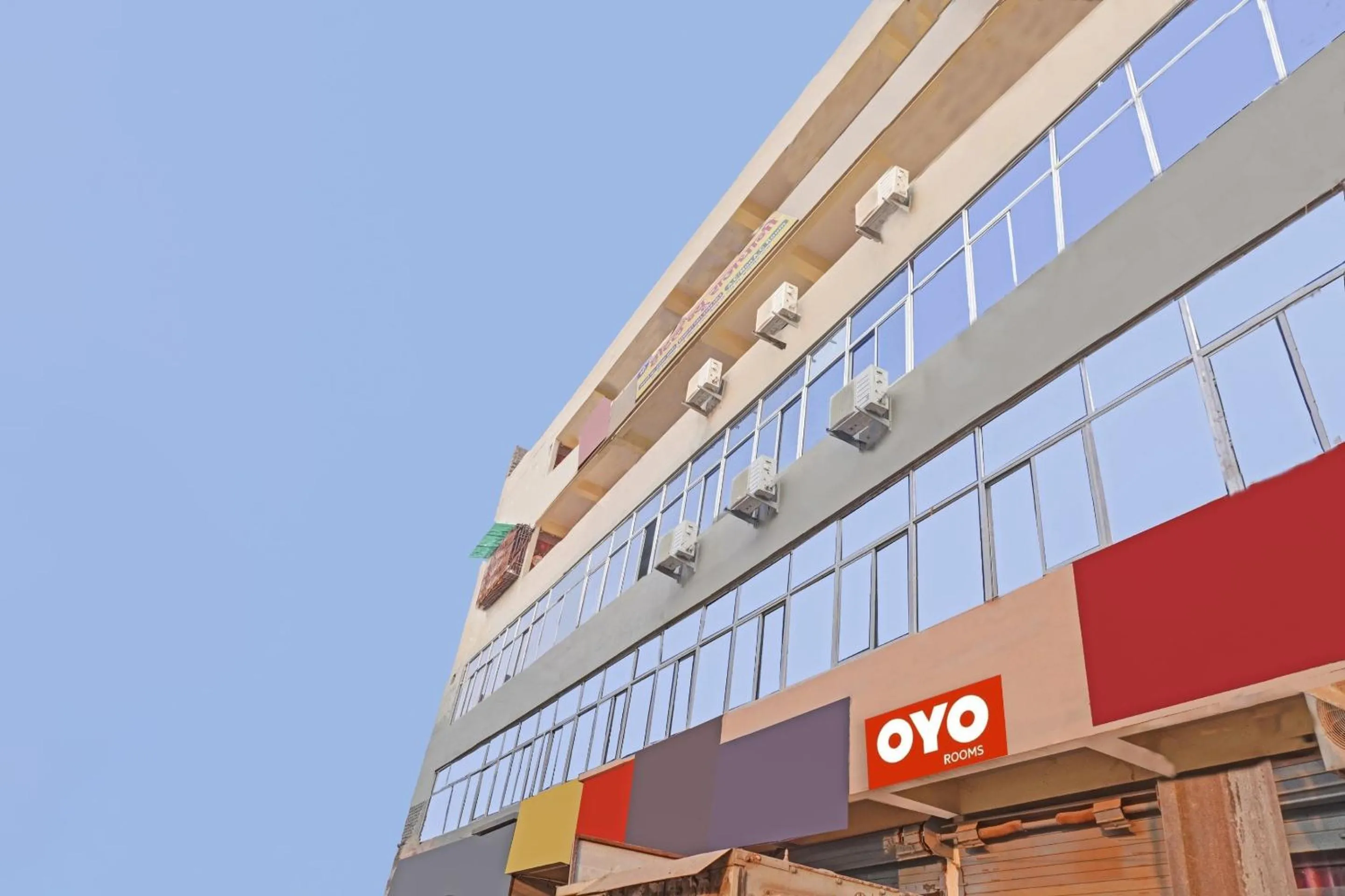 Property building in Hotel O New Rajdhani
