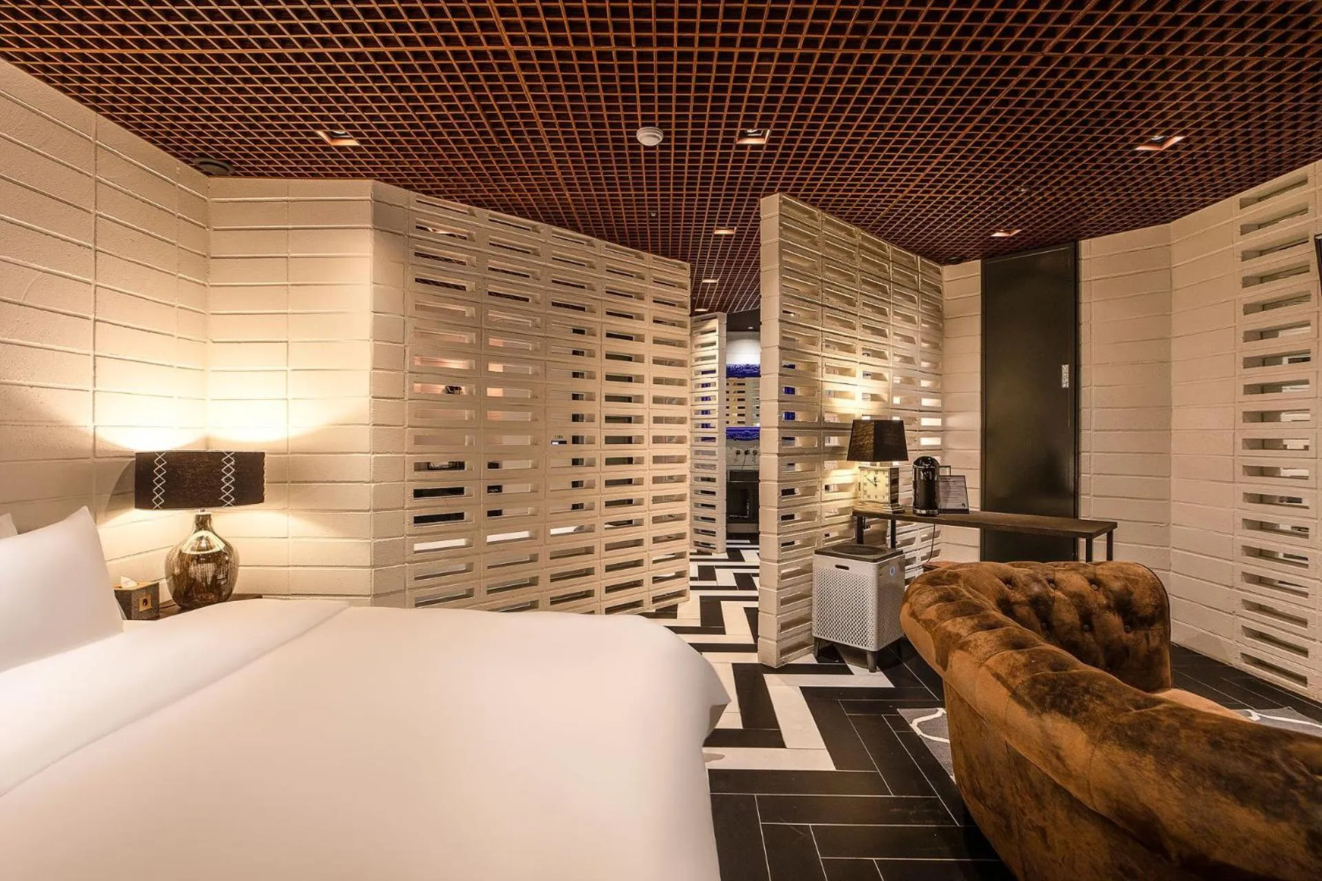 Bed in Hotel The Designers Cheongnyangni