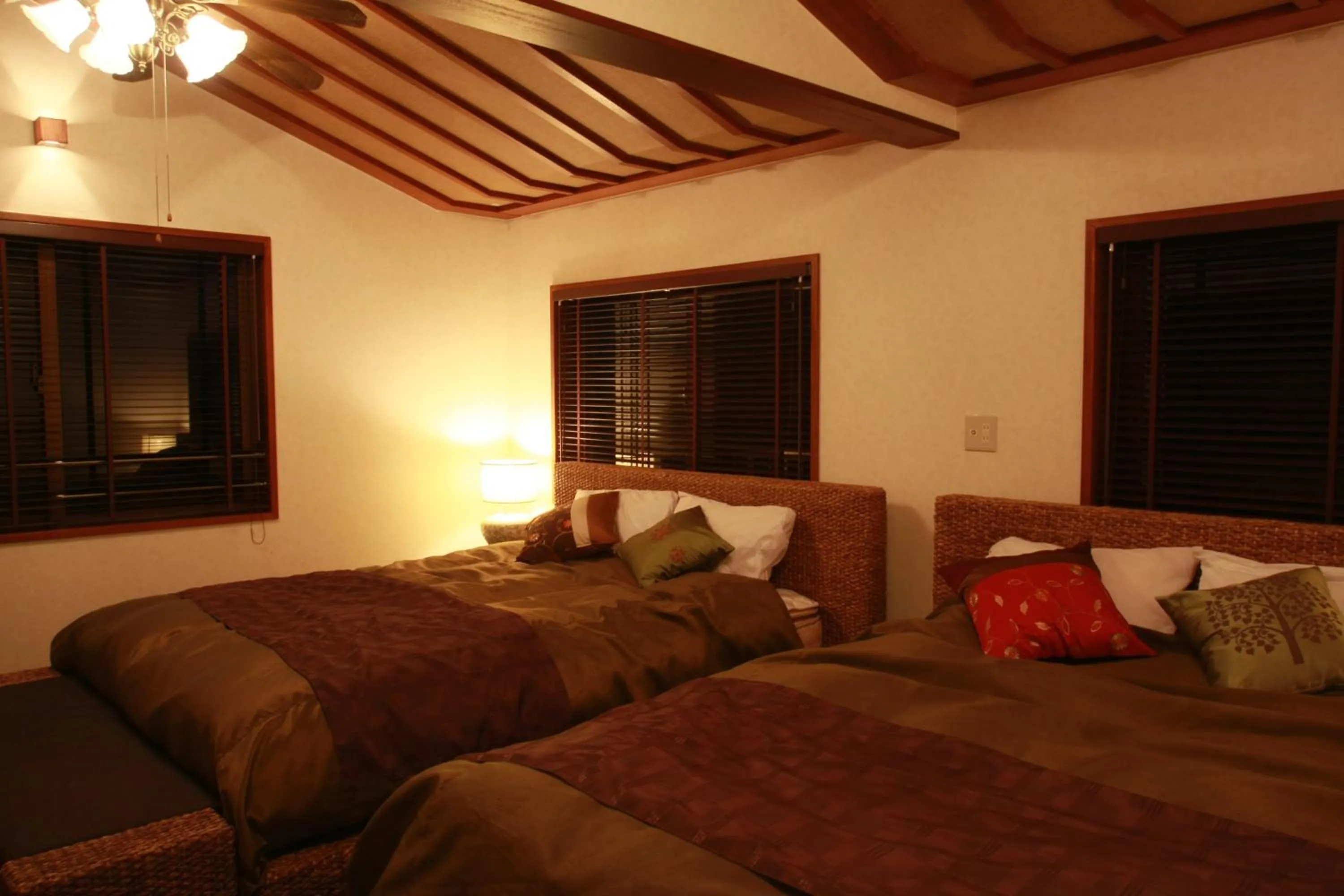 Bed in Cottage Hakuraku