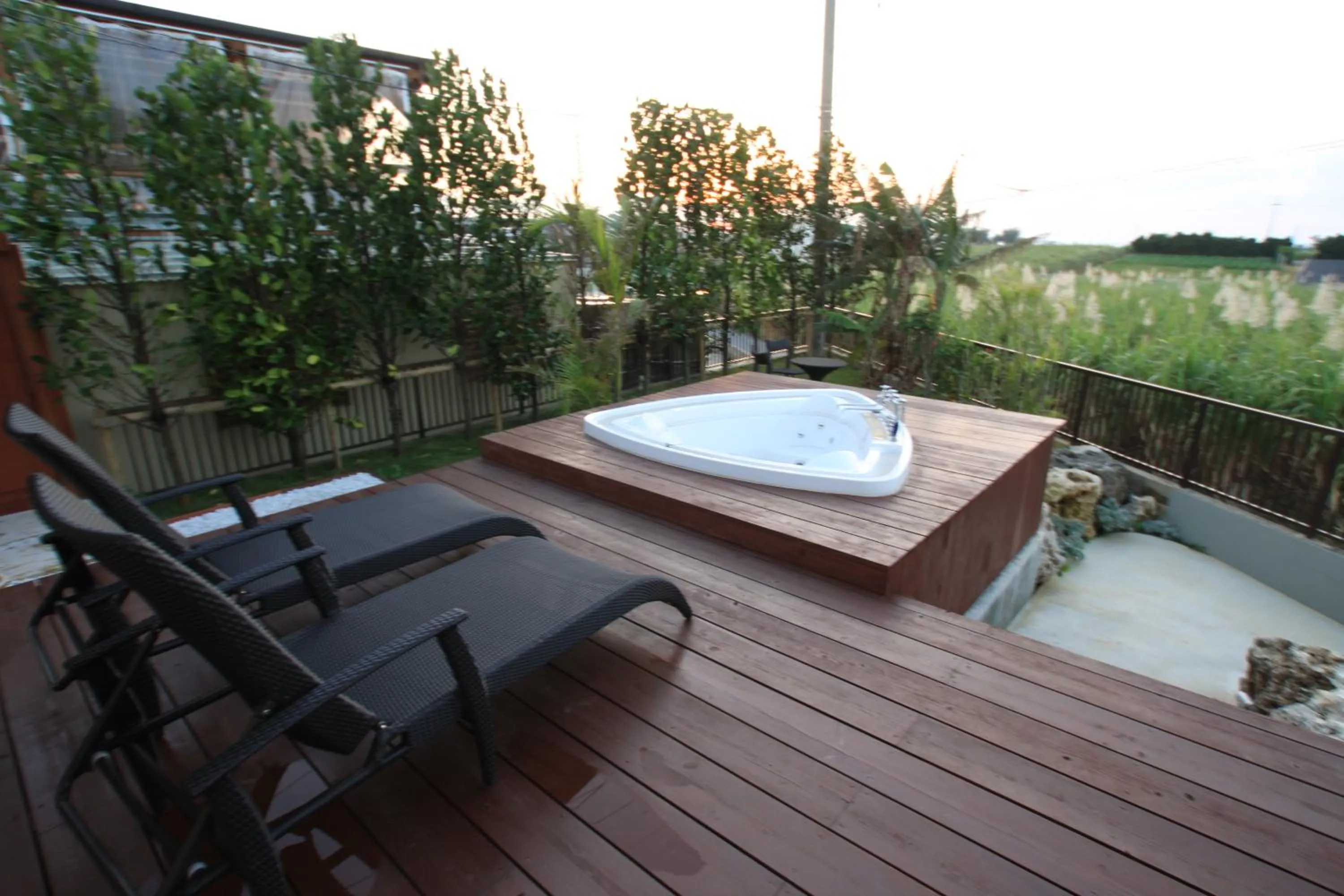 Hot Tub in Cottage Hakuraku