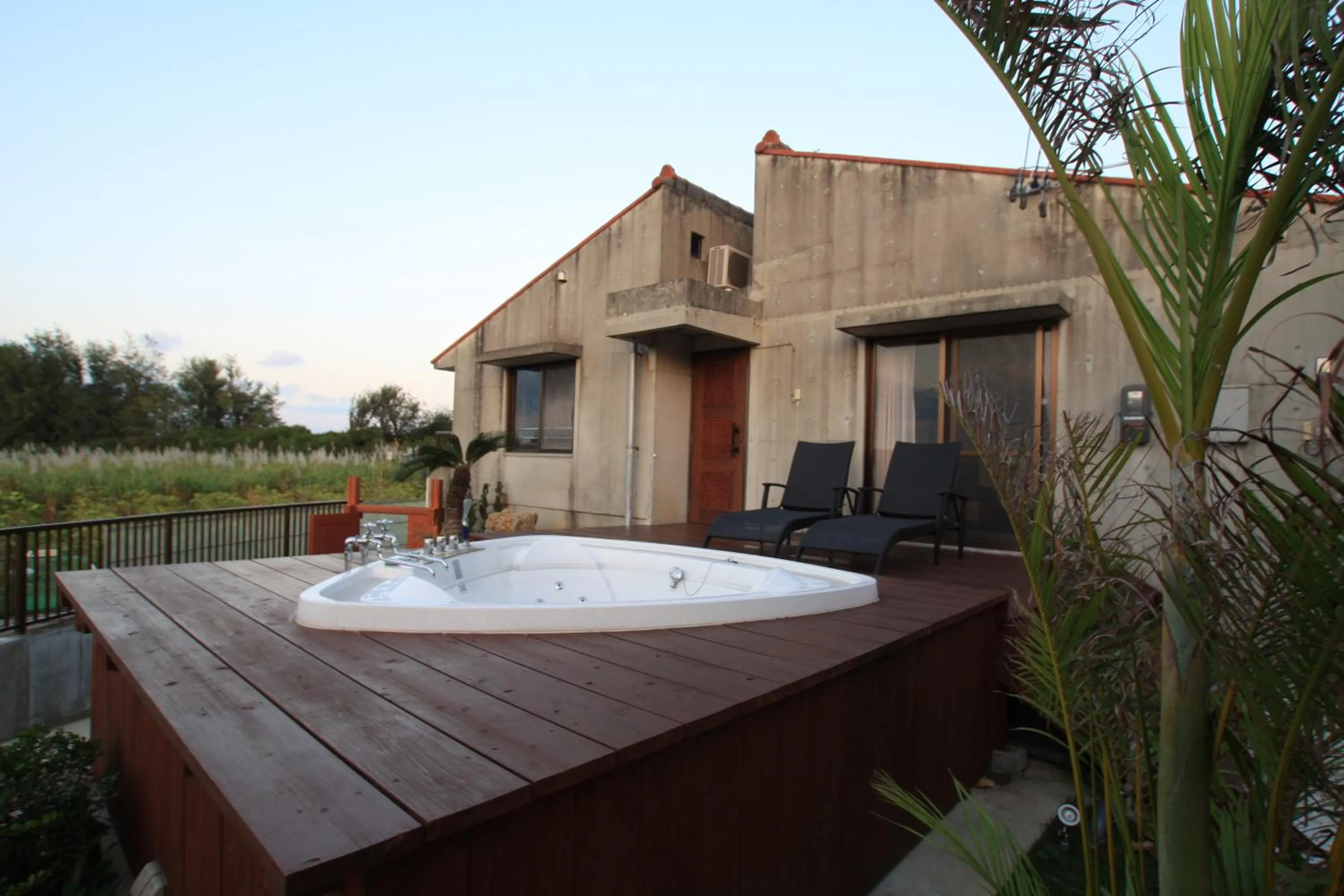 Hot Tub in Cottage Hakuraku