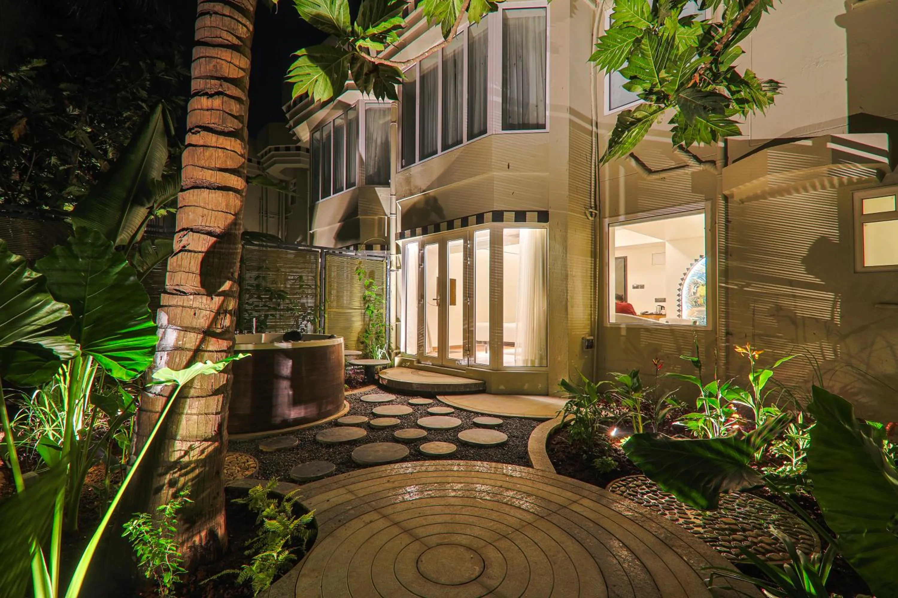 Garden in The Orchid Passaros Benaulim Goa