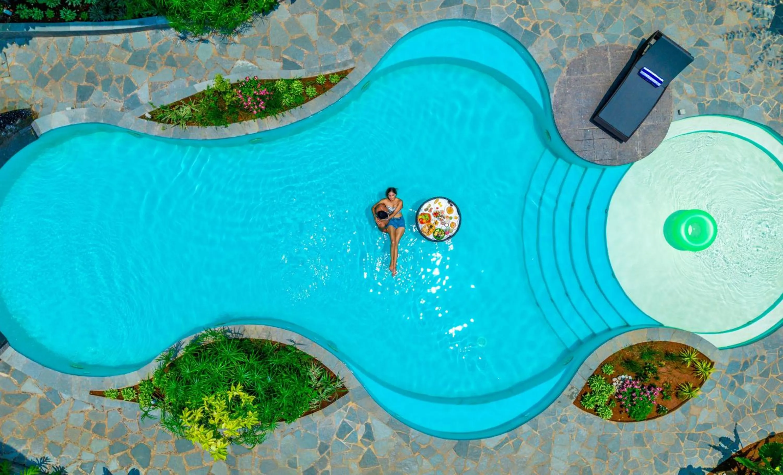 Swimming pool in The Orchid Passaros Benaulim Goa