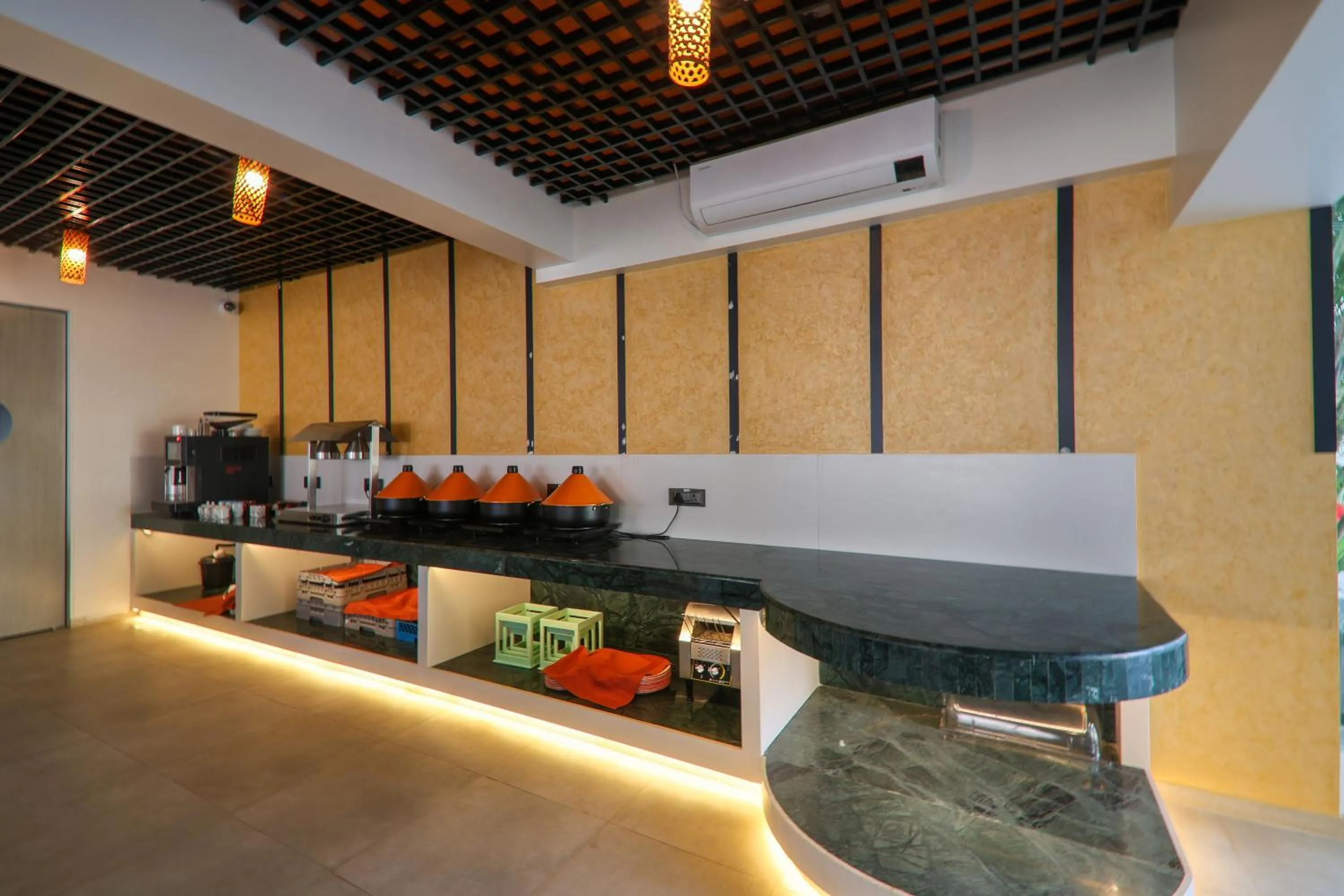 Restaurant/places to eat in The Orchid Passaros Benaulim Goa