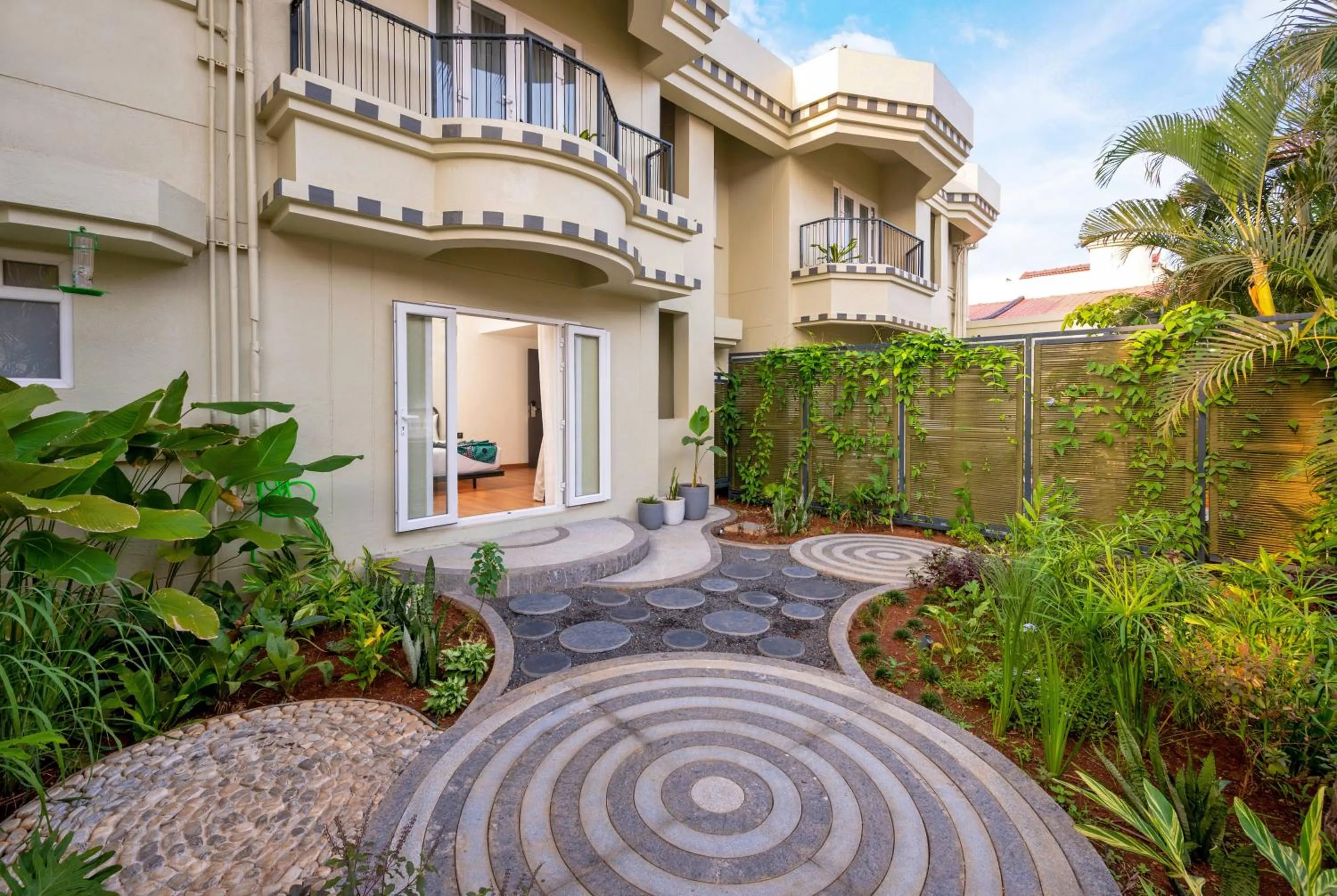 Garden in The Orchid Passaros Benaulim Goa