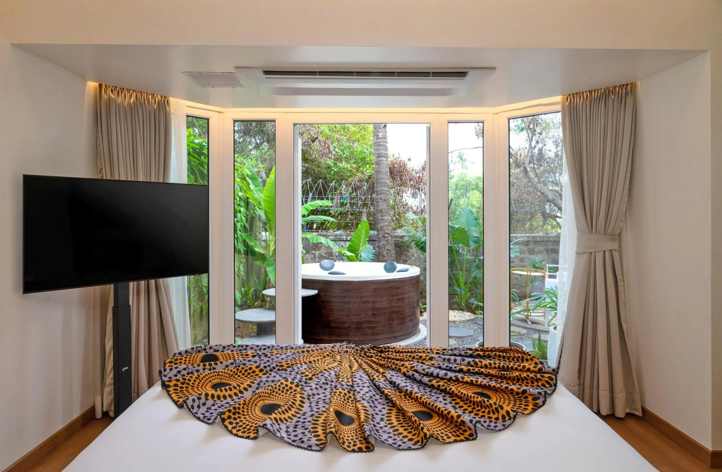 View (from property/room) in The Orchid Passaros Benaulim Goa