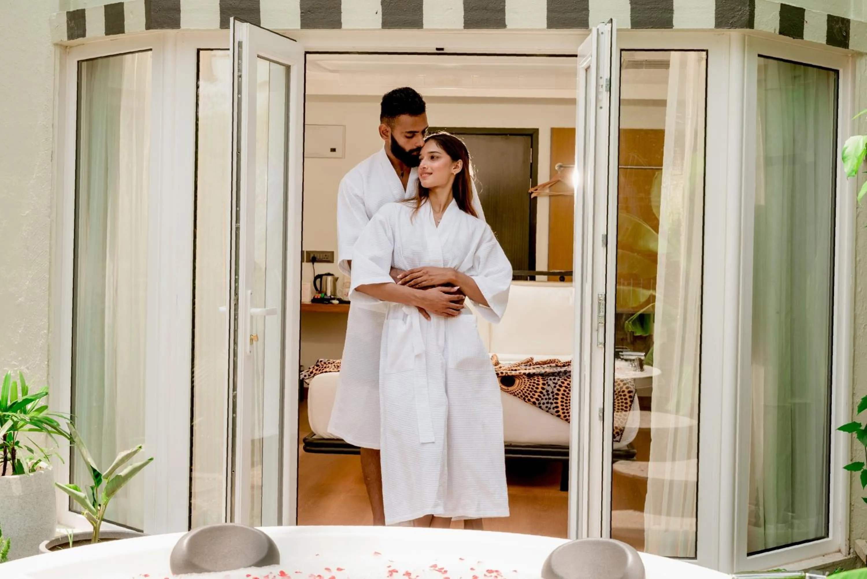 Bedroom in The Orchid Passaros Benaulim Goa