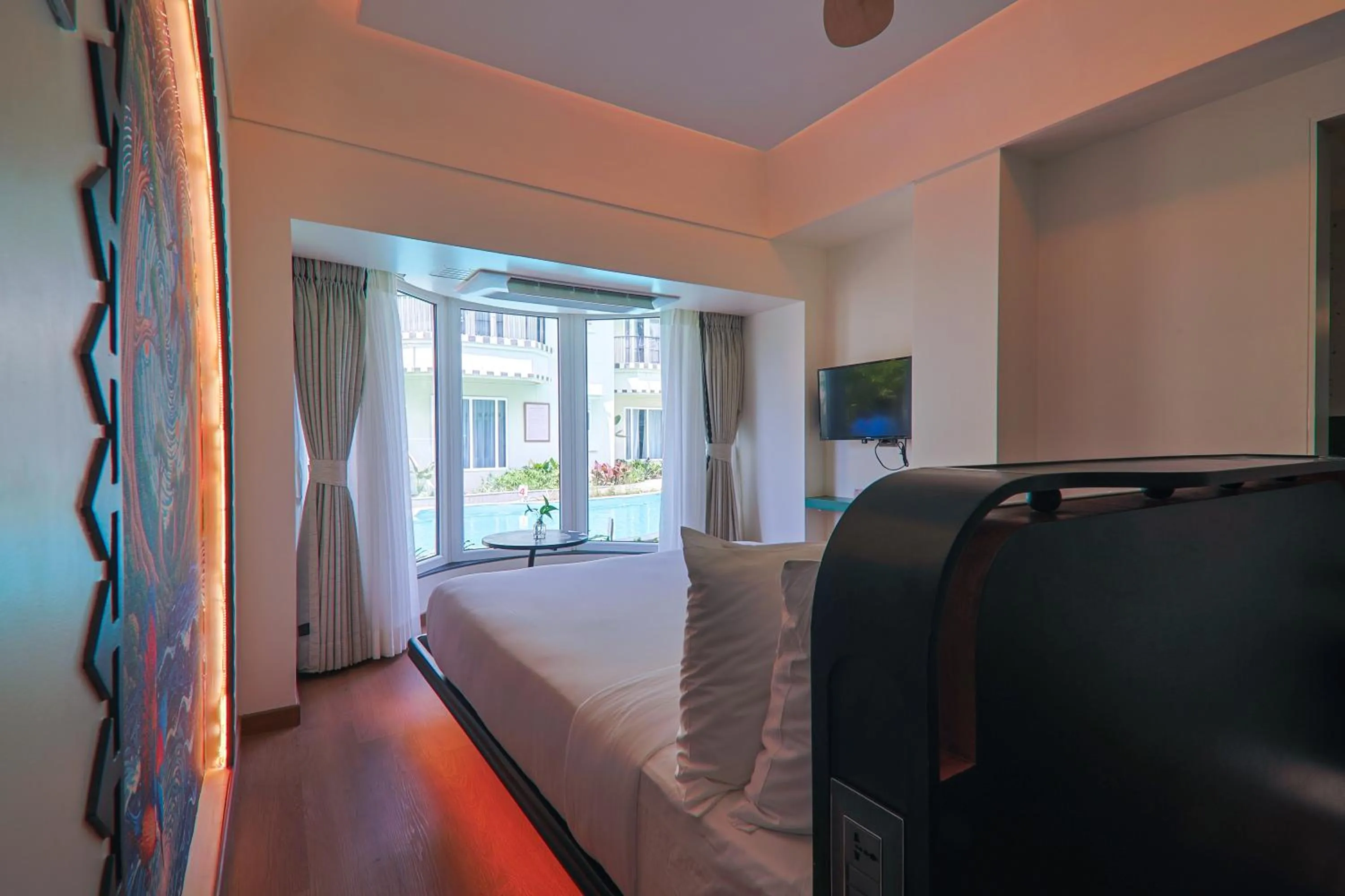 Bedroom, Bed in The Orchid Passaros Benaulim Goa